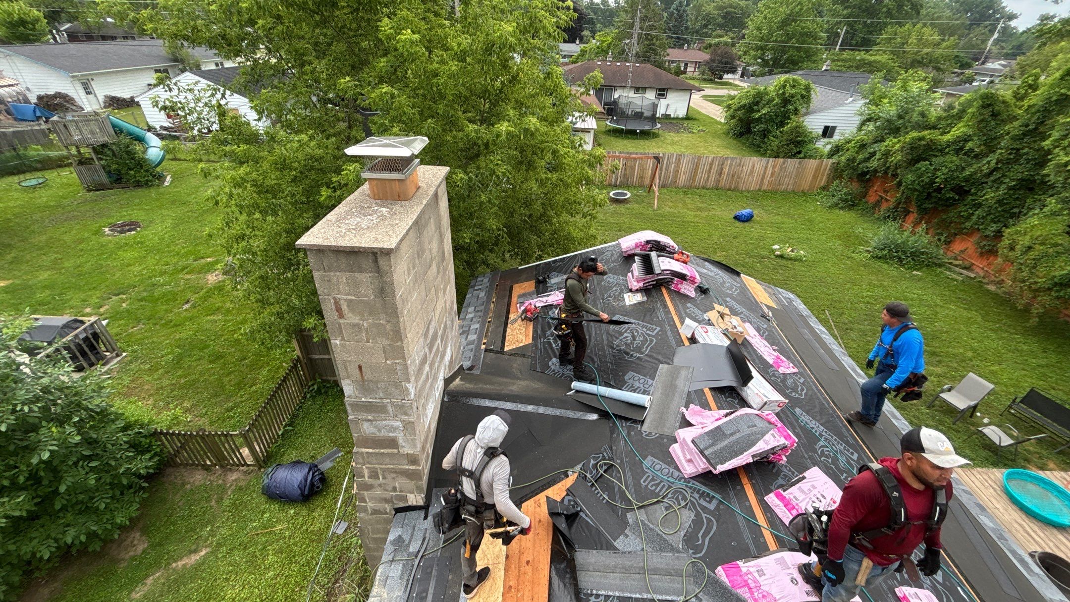 Roof Replacement using Owens Corning Slatestone Gray by 180 Contractors