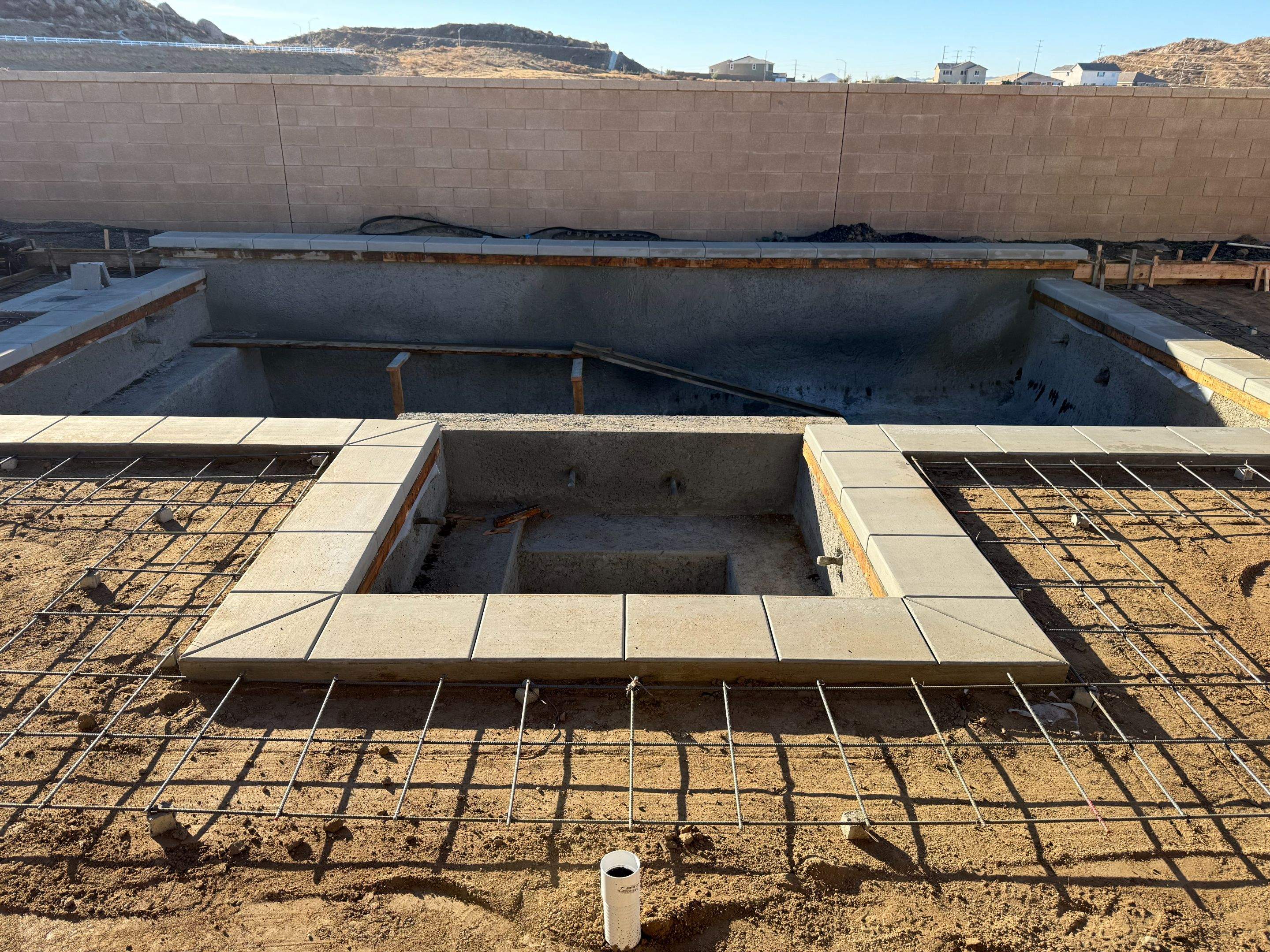 Pool and spa geometric by Premier Pools and Spas Temecula