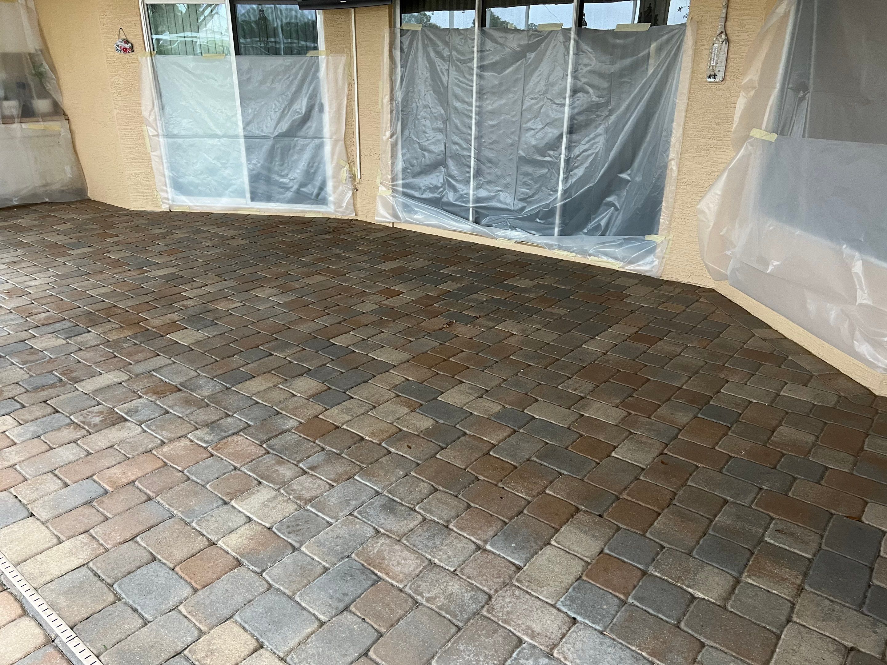 Patio using Concrete Sealant by DuraSeal