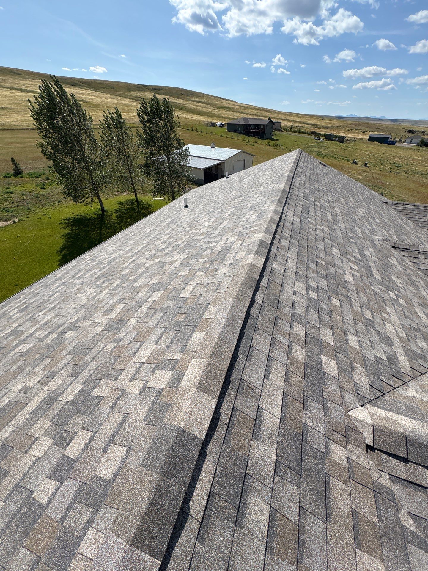 Owens Corning Architectural Shingle Roof Replacement in Great Falls by KQC Roofing