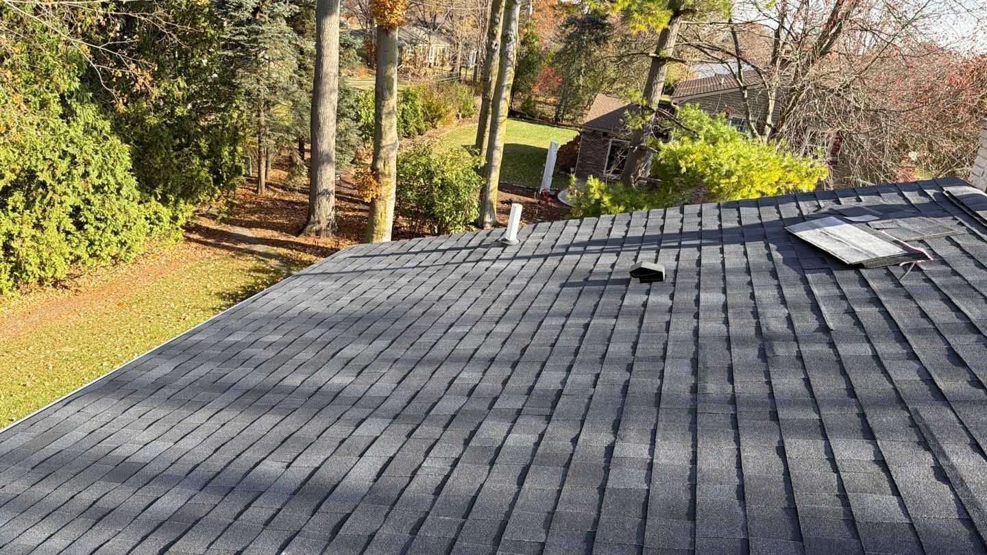 Roof Replacement using Owens Corning Onyx Black by 180 Contractors