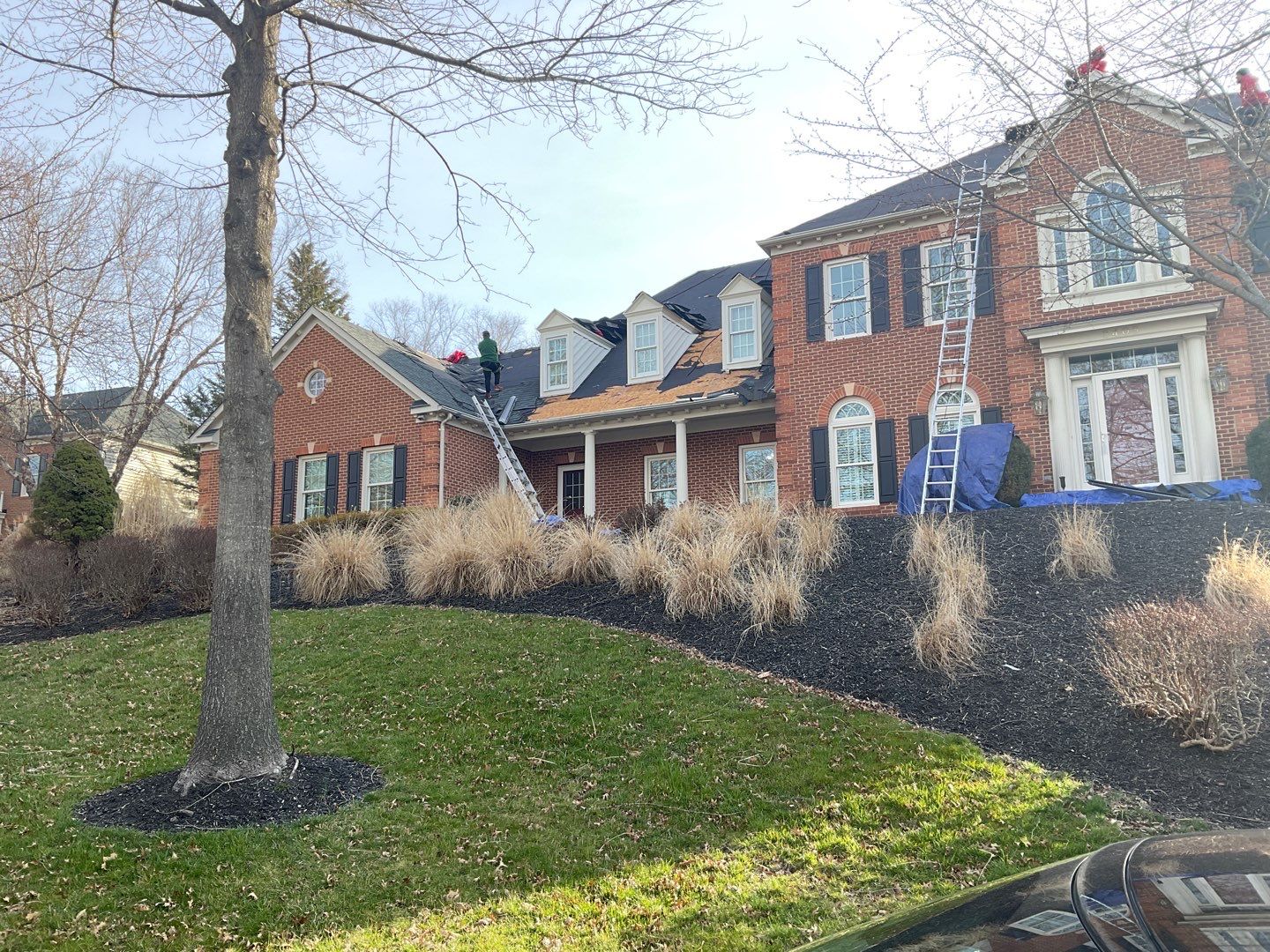 New Roof Installation & New Gutters and downspouts  by Alpha Design Services