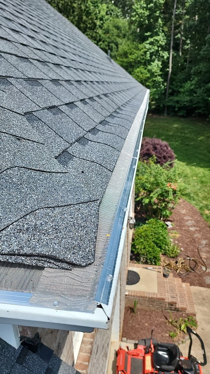 Gutter guard instalation  by G&H Home Tech Pros LLC