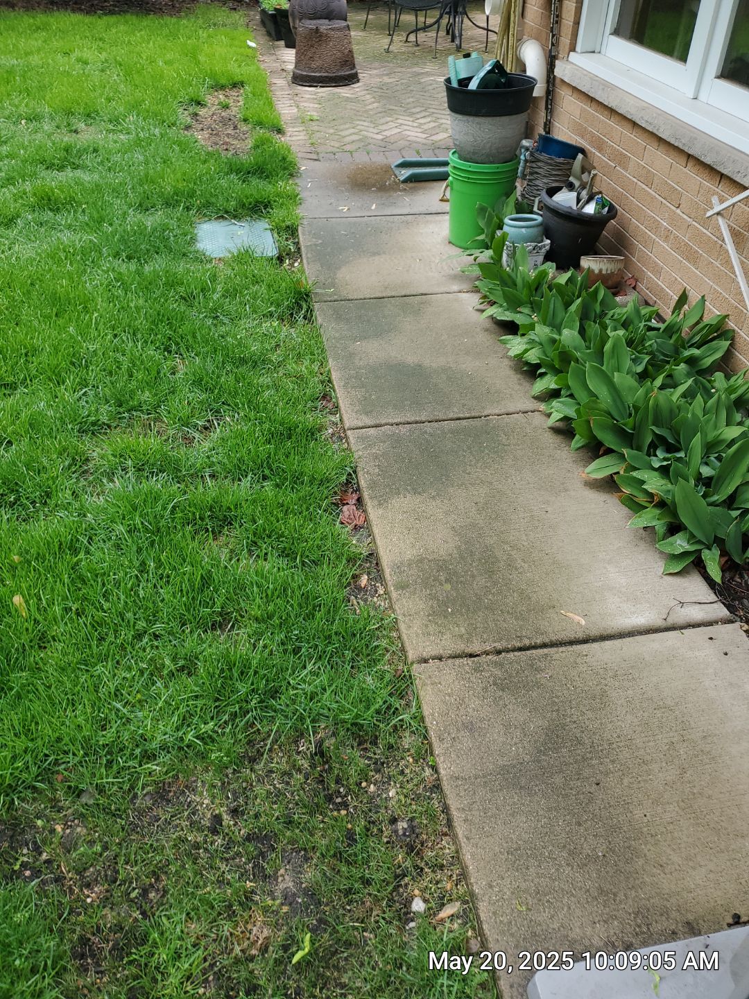 Brick paver cleaning  by Northern Power Washing LLC.