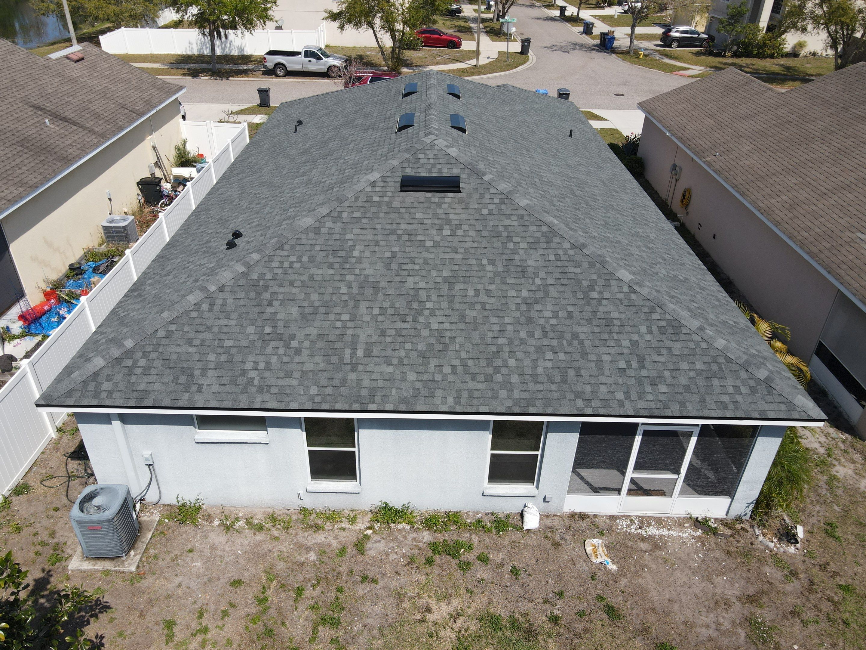 Roof Replacement in Ruskin FL. by Steadfast Roofing 