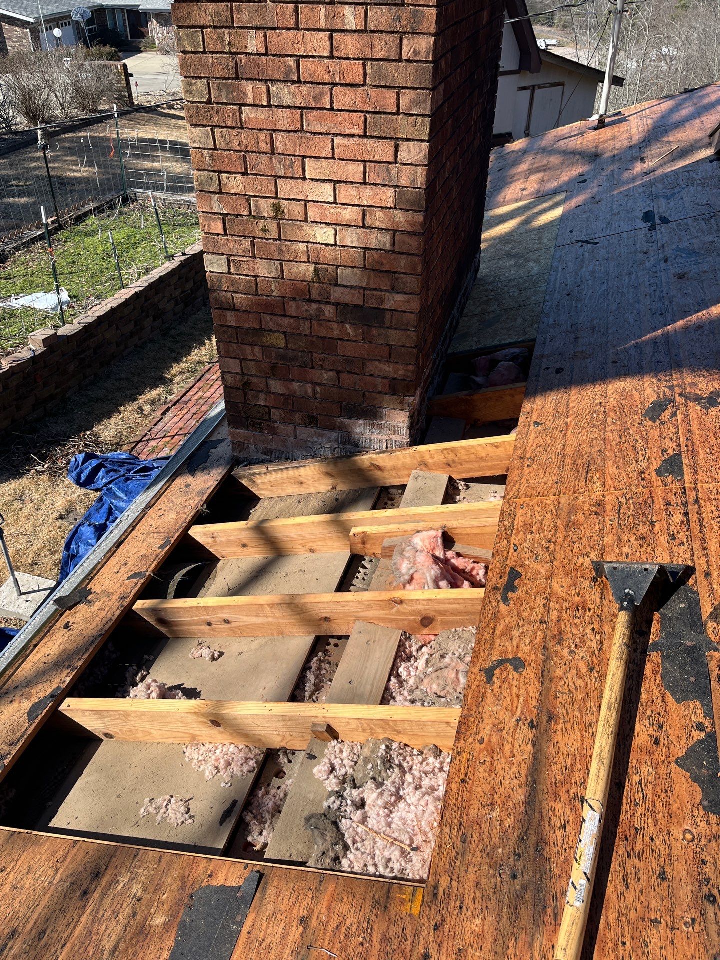 Residential Roof Replacement With GAF Architectural Shingles in Hot Springs by Temple Roofing and Exteriors