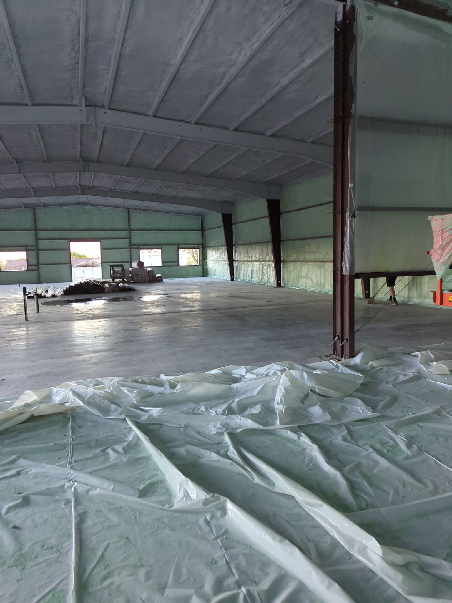 Commercial Building using Closed Cell Spray Foam by NYS Foam & Energy
