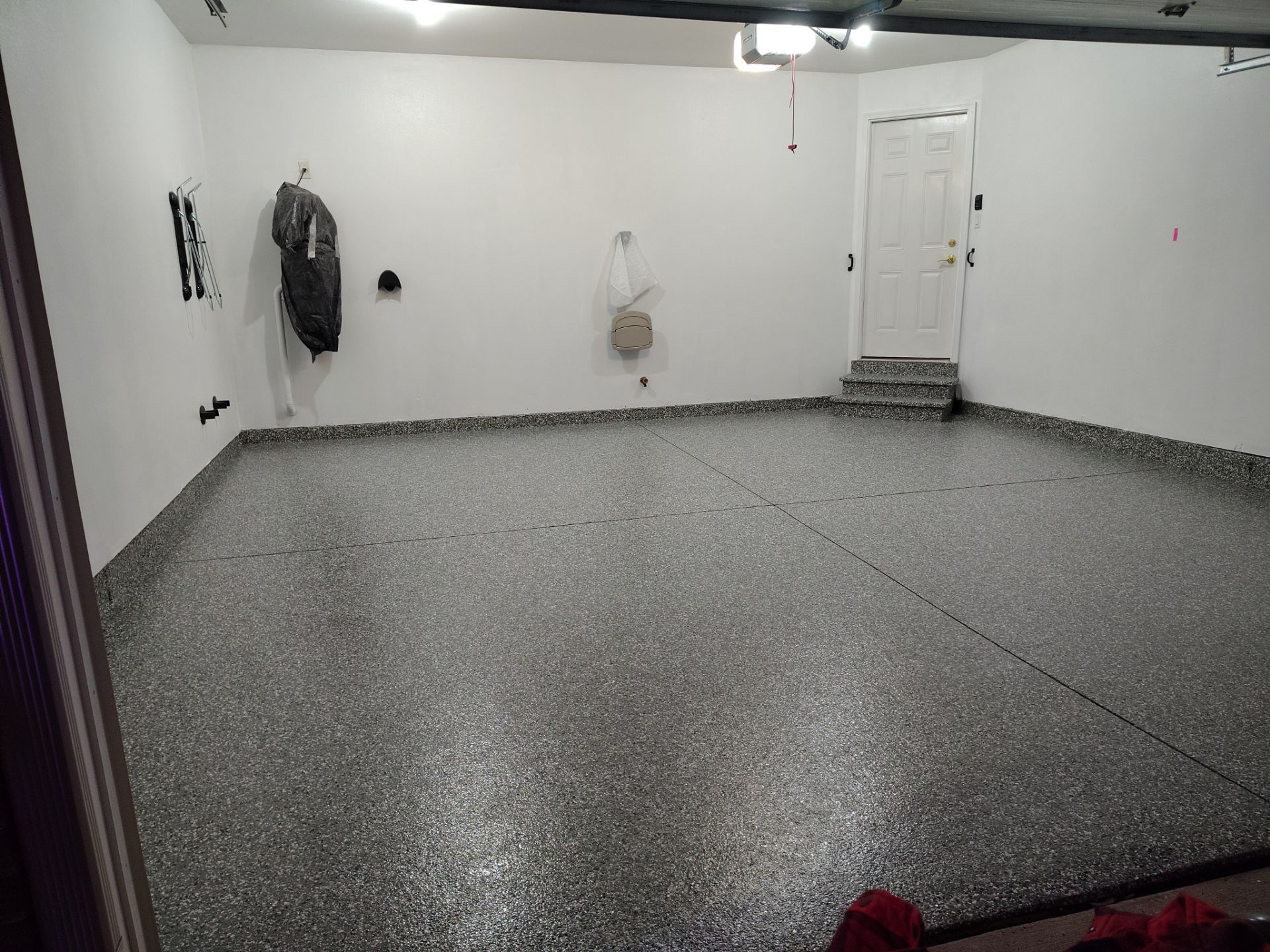 Pleasant Hill Garage Floor Coating Using Polyaspartic by Revival Concrete Coatings