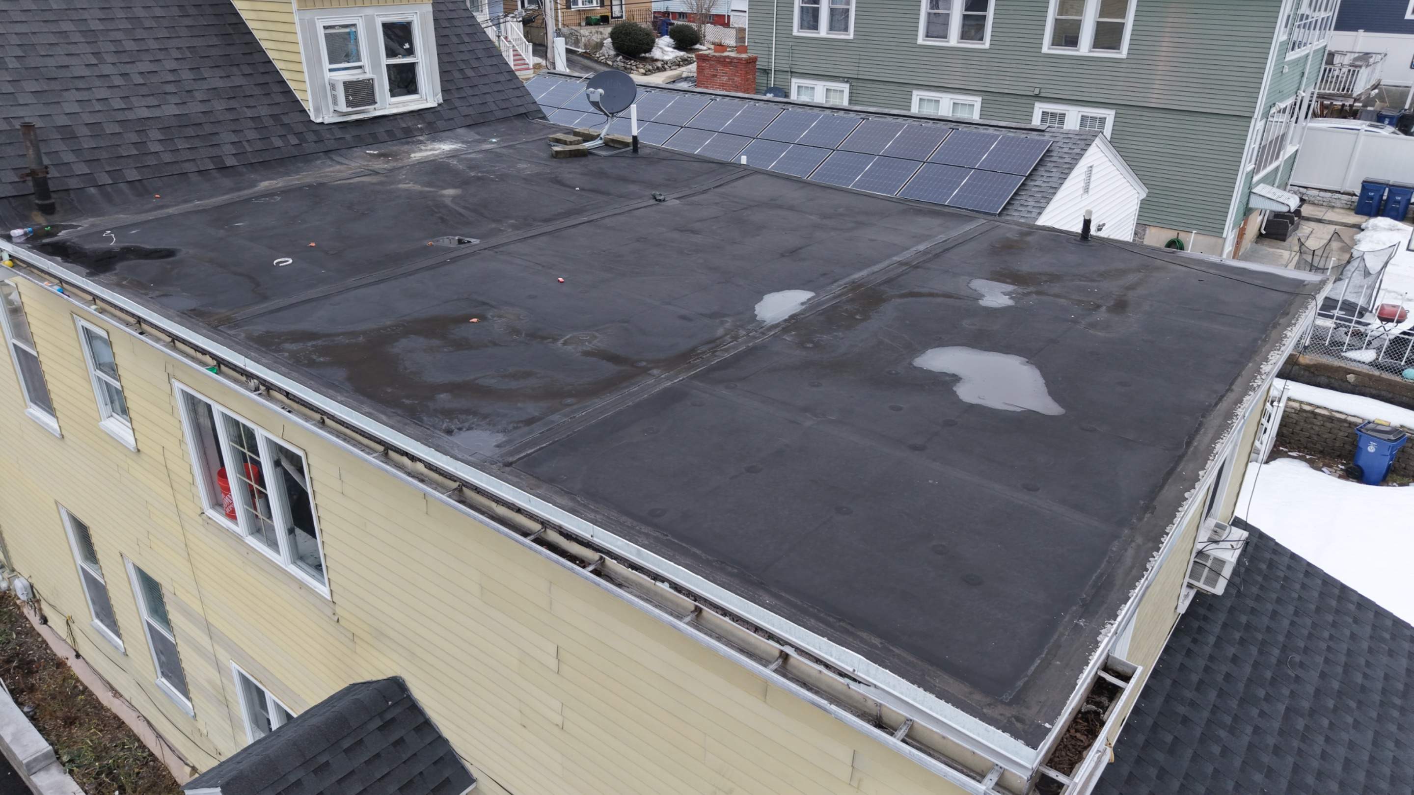 Revere EPDM Flat Roof Replacement — Durable Rubber Roofing System by JOHNNYS PRO