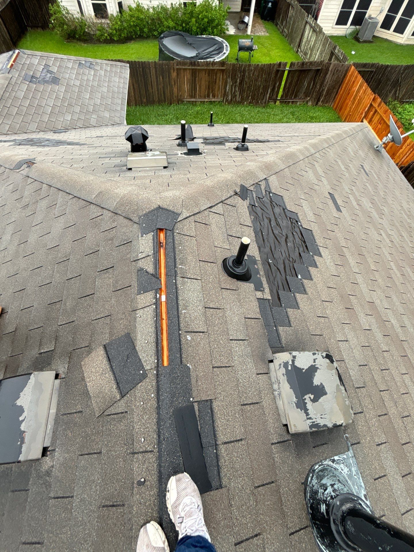 Residential Roofing Repair using Owen's Corning Duration (Lifetime) Shingles by Roof Repair Company