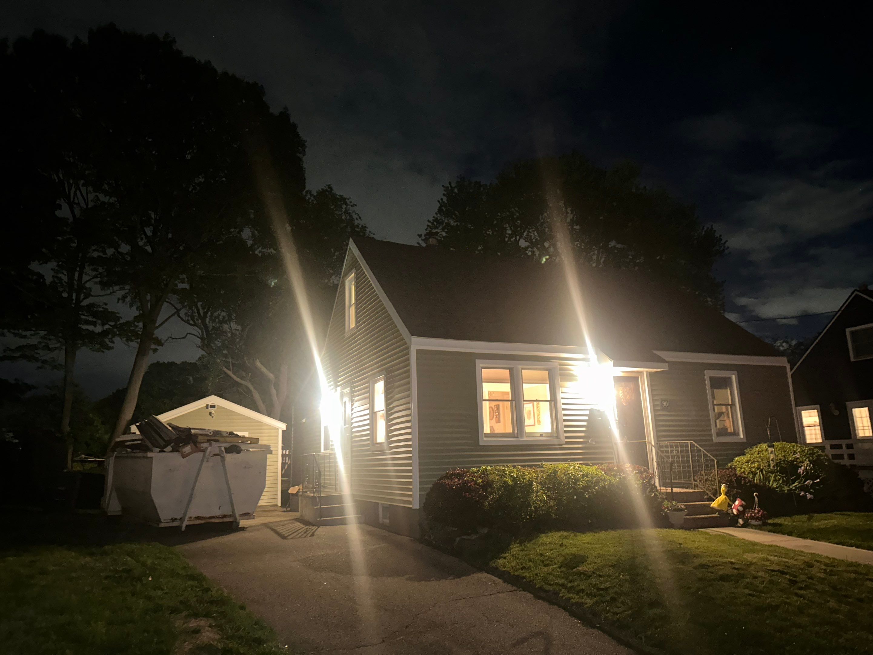 New Vinyl Siding Installation for Milford Home and Detached Garage by A Plus Exterior