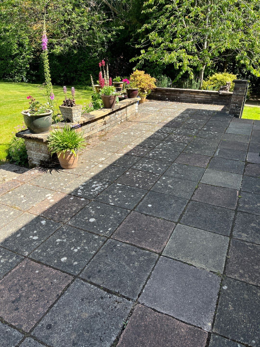 Patio Clean using honda 21 ltr/min by Ges Exterior Cleaning ltd