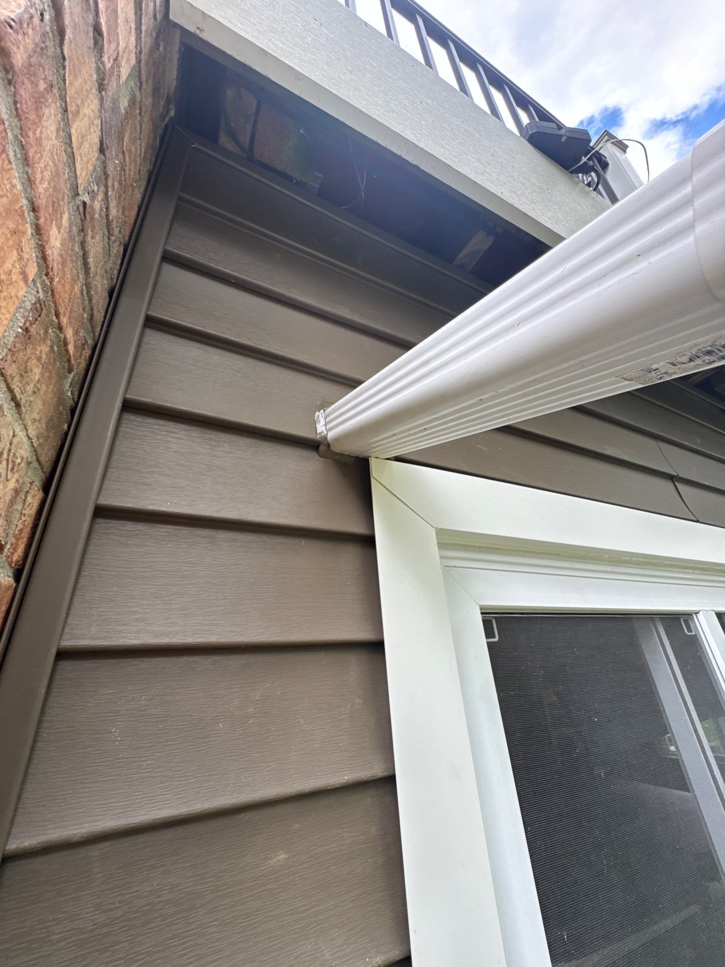 Siding Replacement using Alside Odyssey D4" Flagship Brown by 180 Contractors