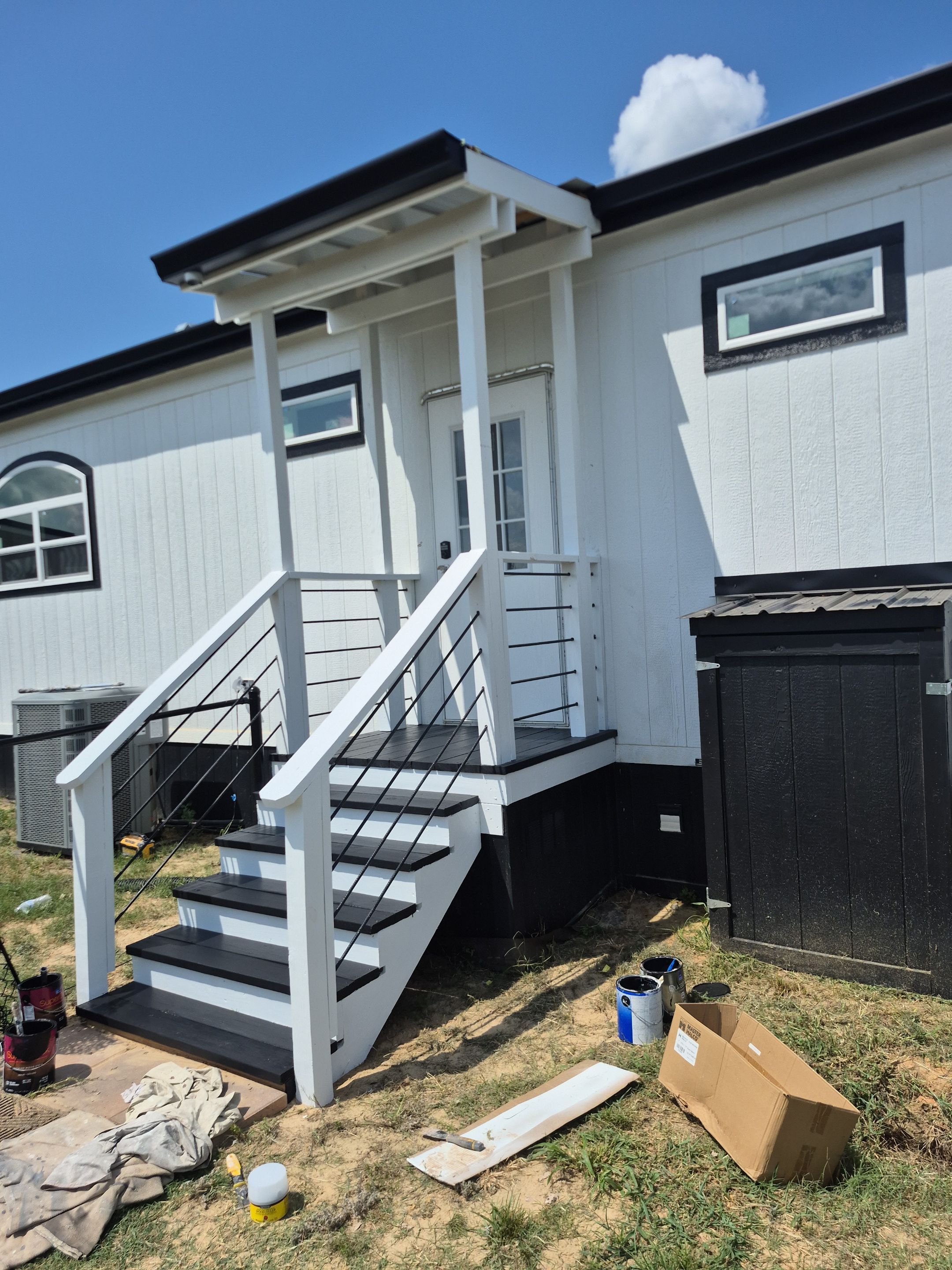 A Modern Makeover for Three Decks in Tyler TX by Quality Coats Painting