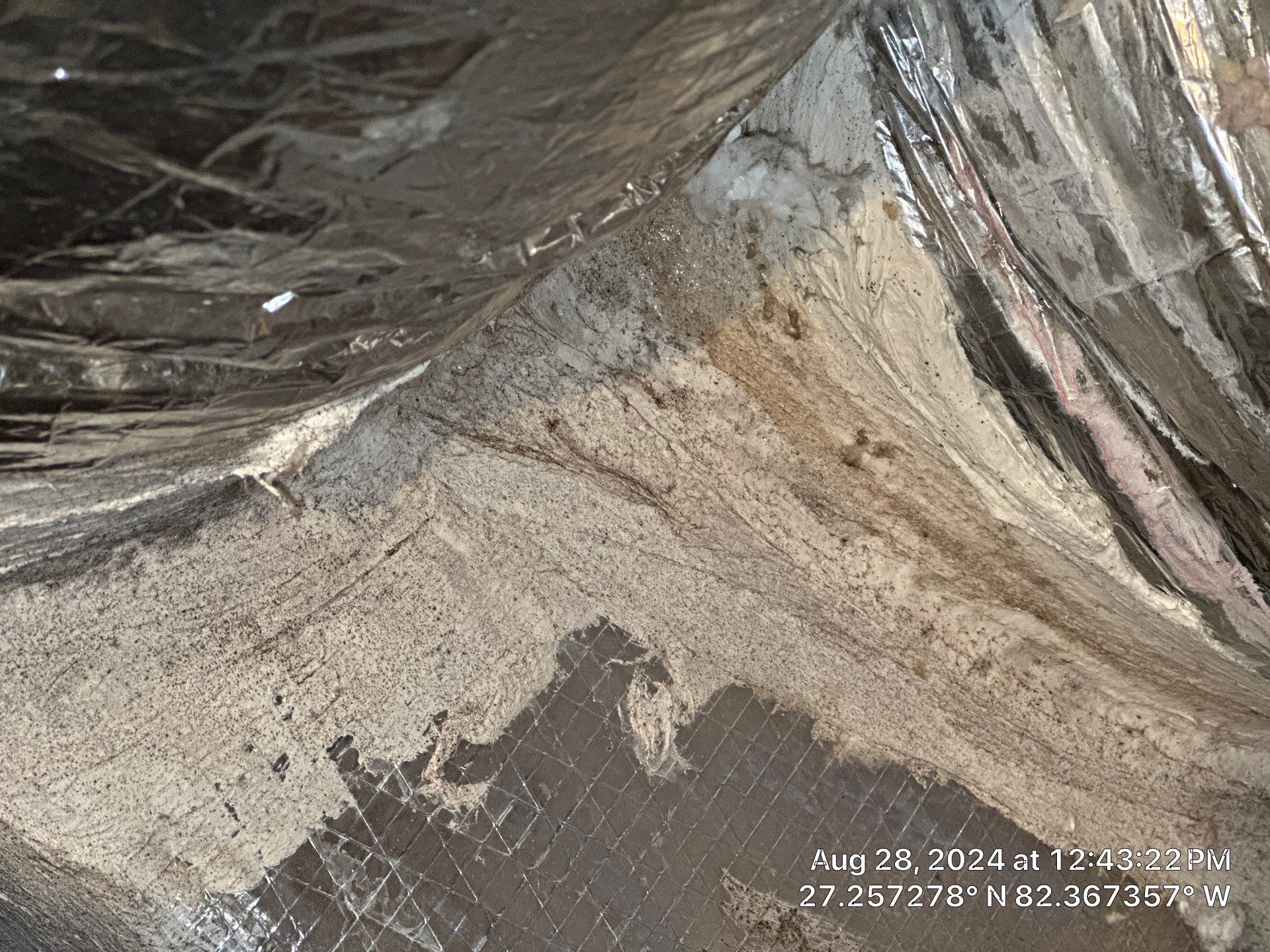 Duct modification in attic  by TIES360 Air Ducts Plus