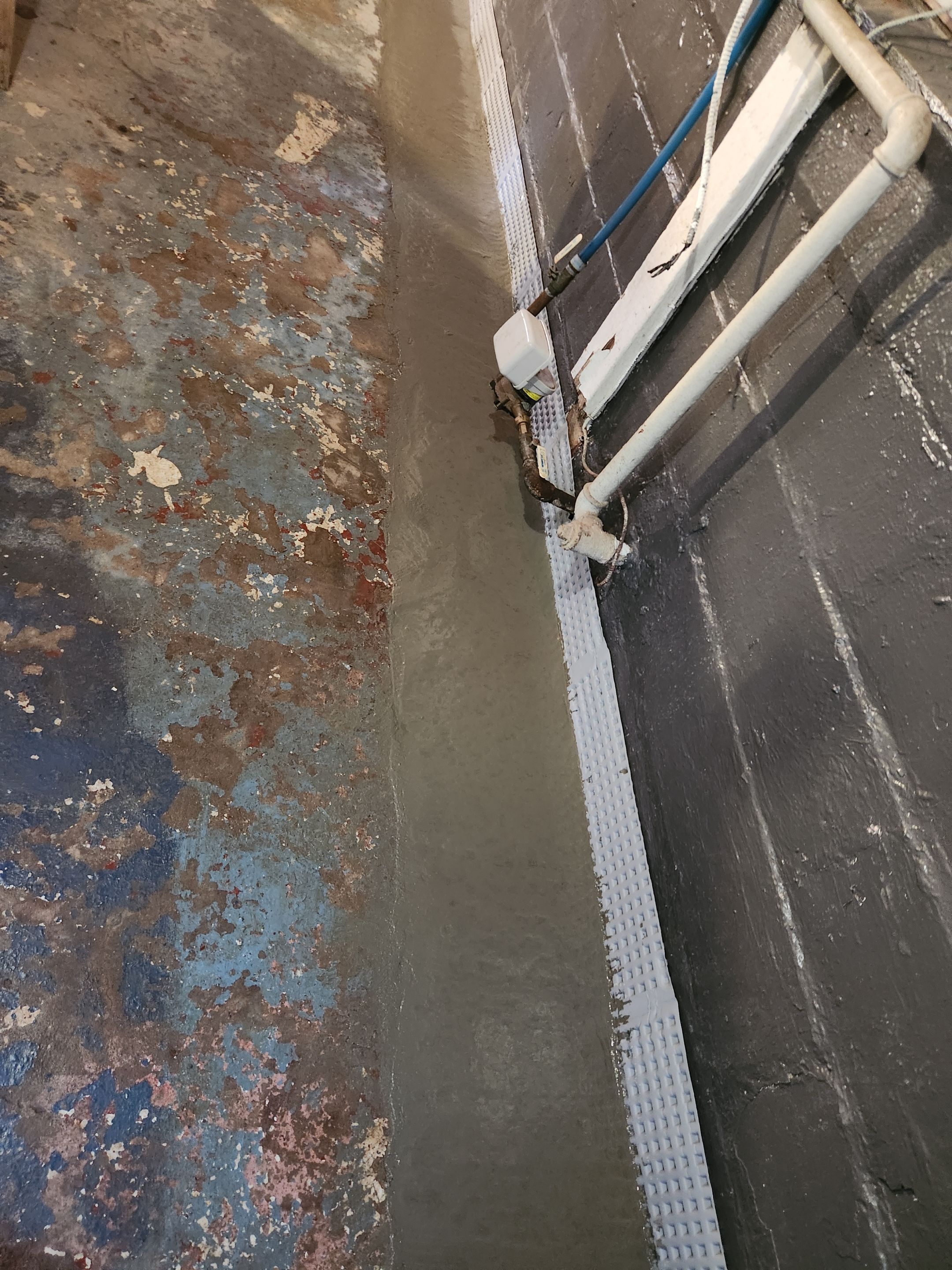 Interior French Drain East Orange NJ by Pure Service Pro, LLC 