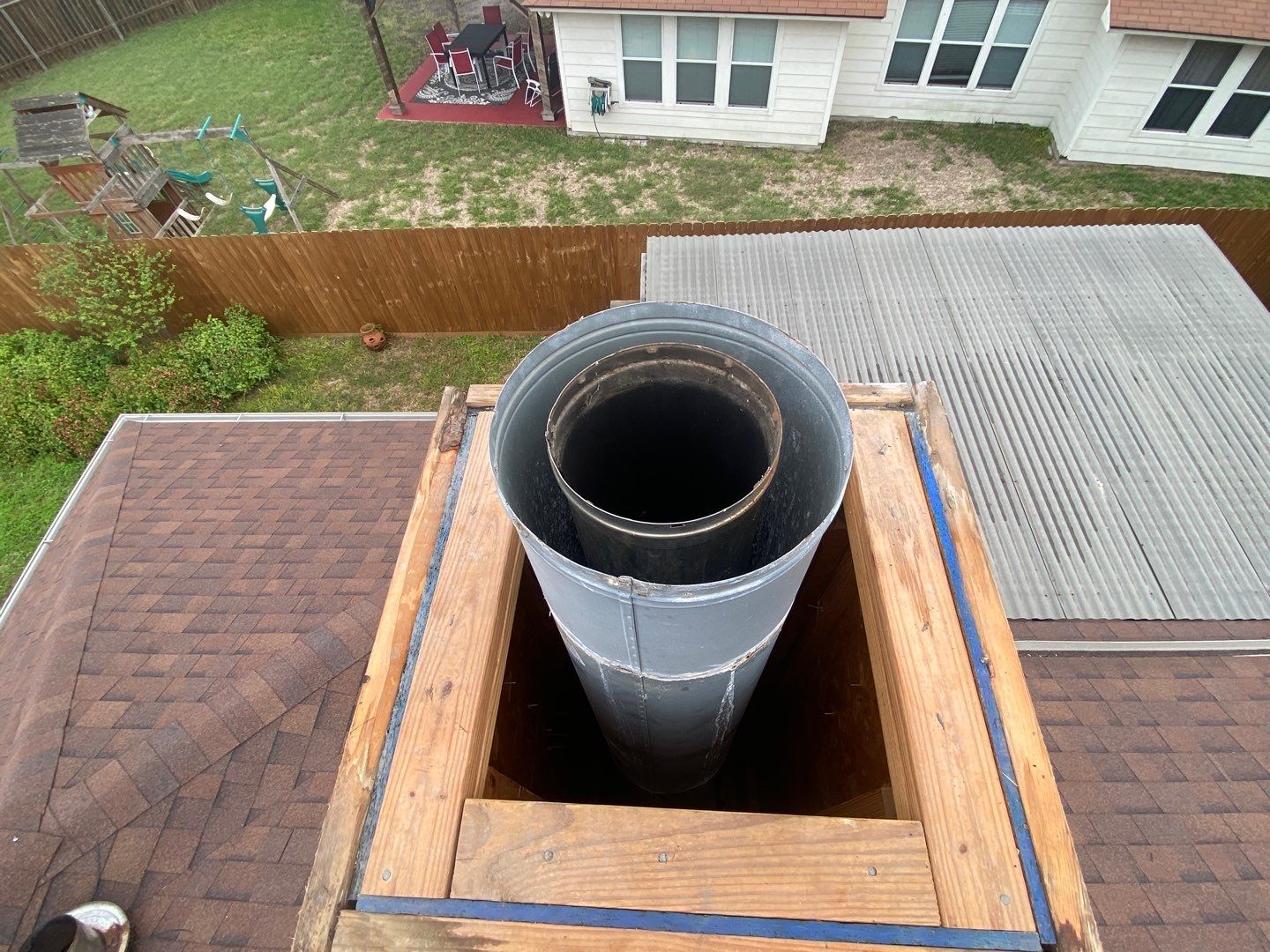 Residential Roofing Repair using Custom Fabricated Steel by Lighthouse Roofing