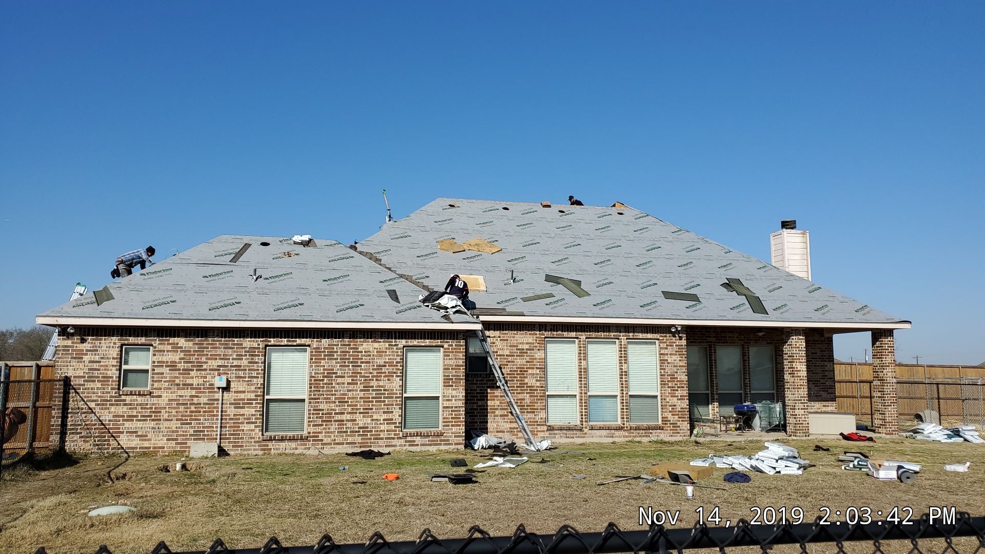 Residential Roofing Installation using Malarkey Legacy Scotchgard Shingles by Harvey Roofing & Construction