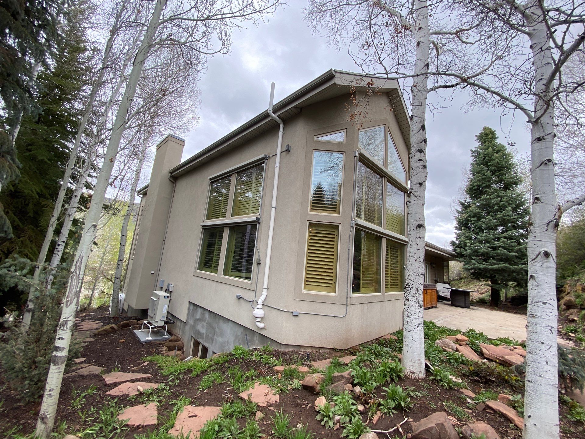 Project in Park City by Emerald Gotcha Gutters 