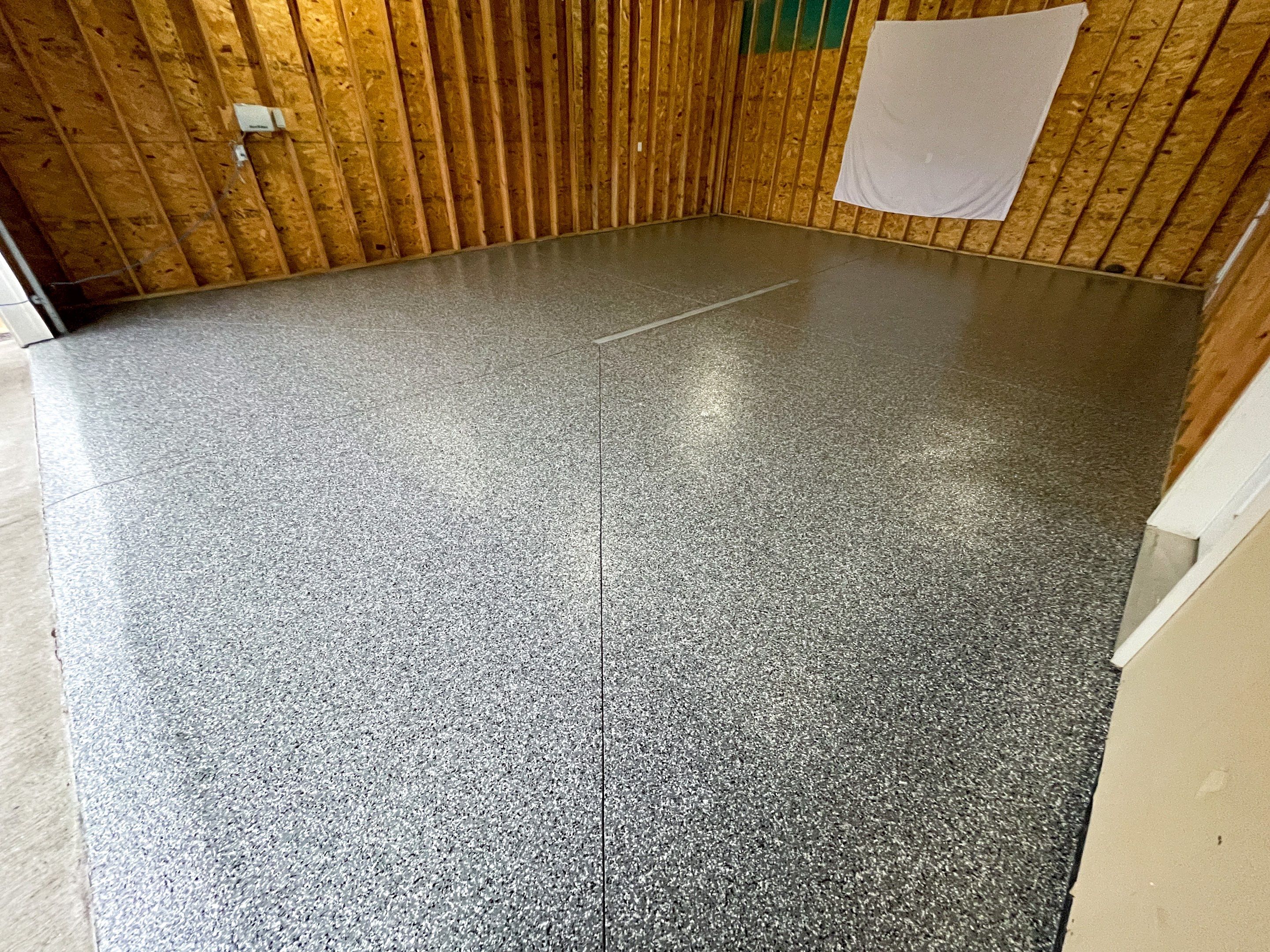 Garage using Smoke by Select Painting, Coatings & Garage Cabinets