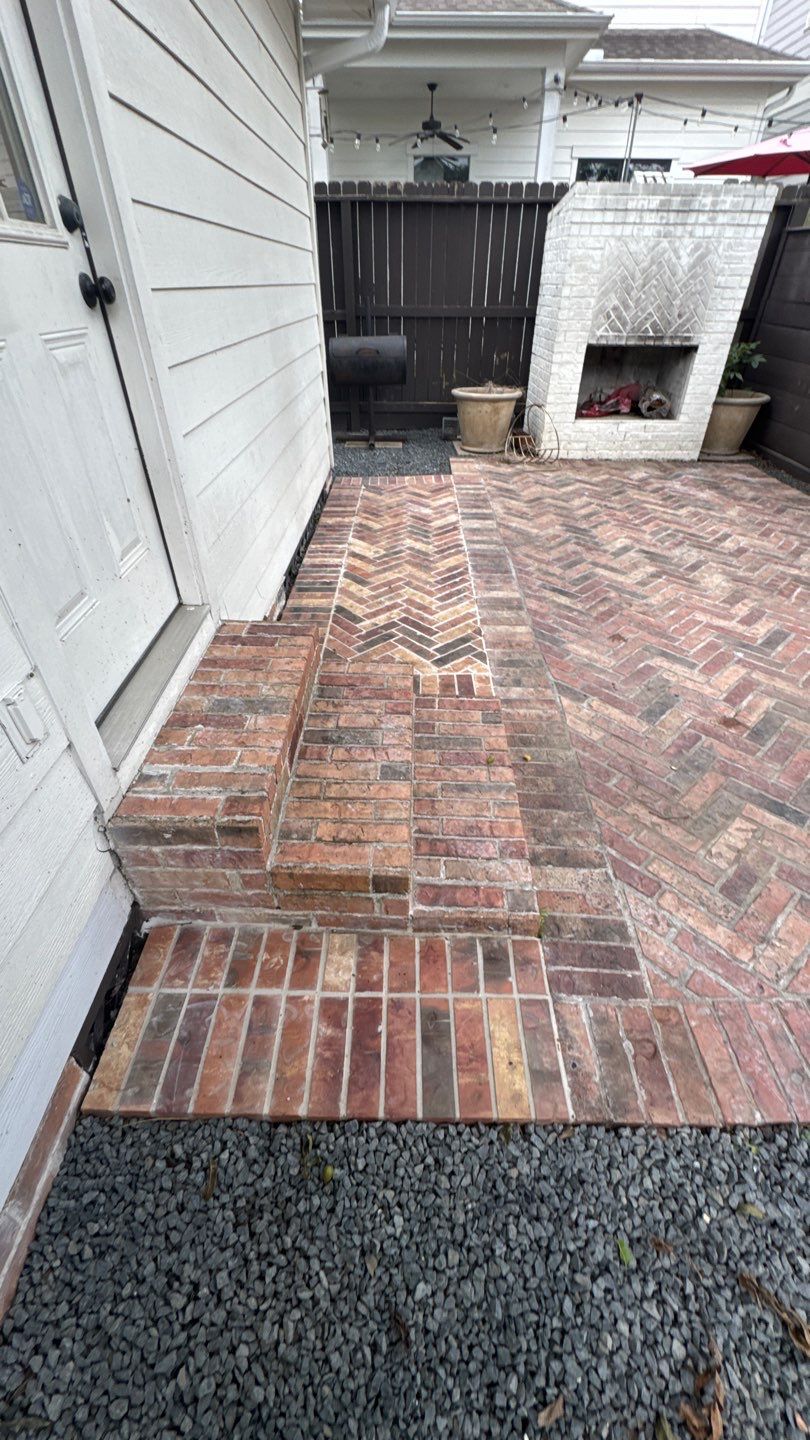π Driveway & Drainage Transformation by Texas Urban Elements