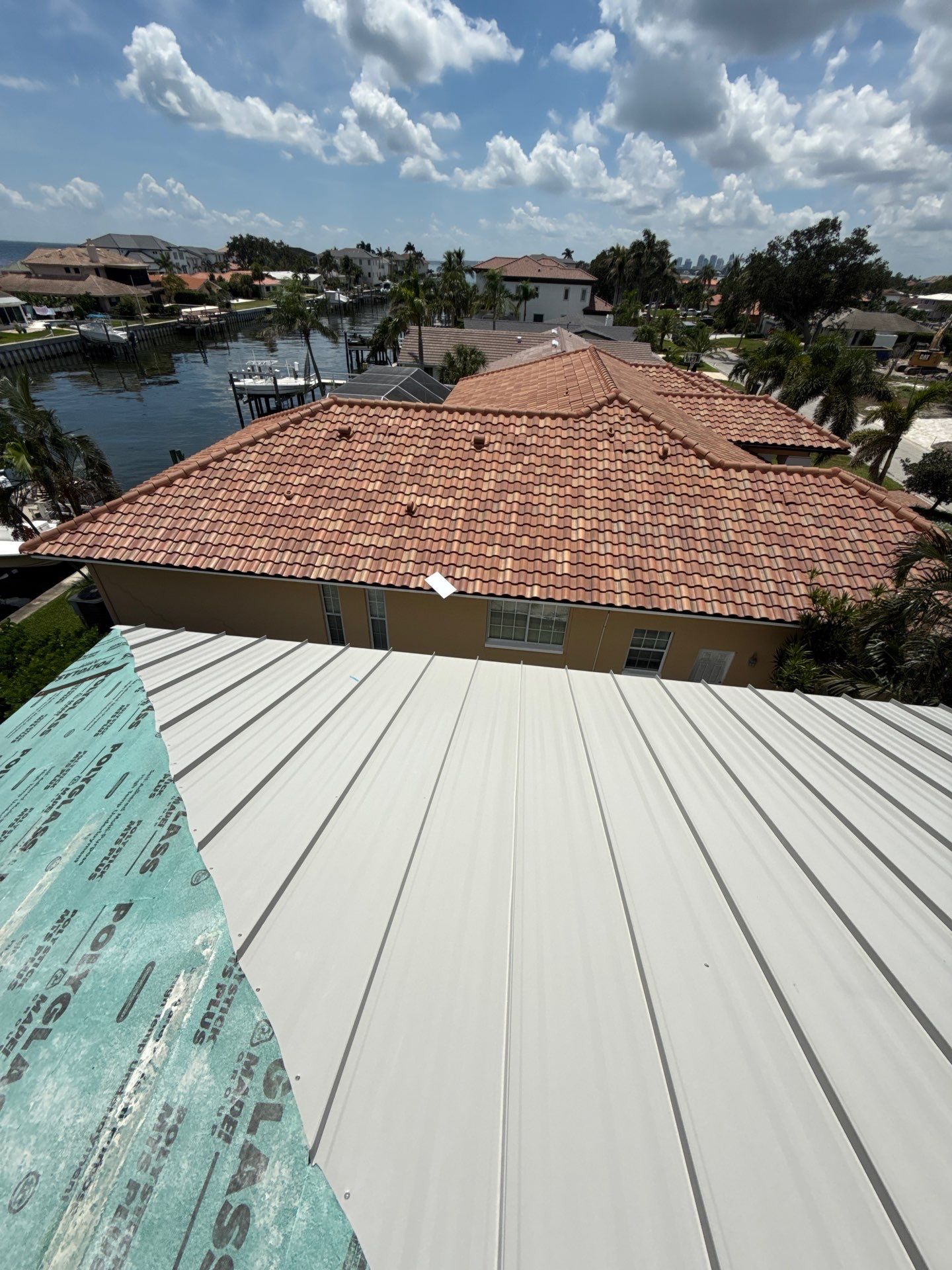 Project in St. Petersburg 33703 by Mitchell Roofing Company LLC