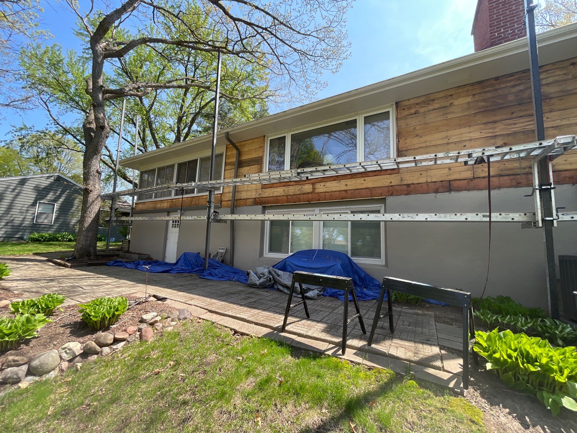 Siding Replacement – LP Smartside ExpertFinish in Tundra Gray | Hopkins, MN by First Impressions Exteriors