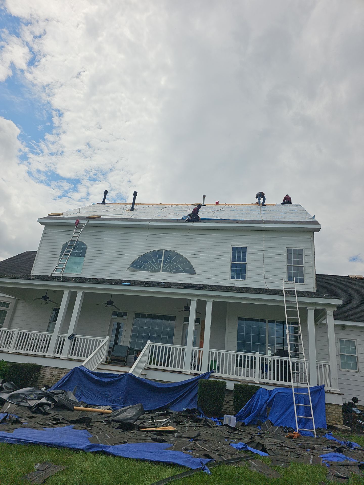 Roof Replacement - Asphalt and EPDM, Soffit, Gutters, Pine  by Winchester Roofing