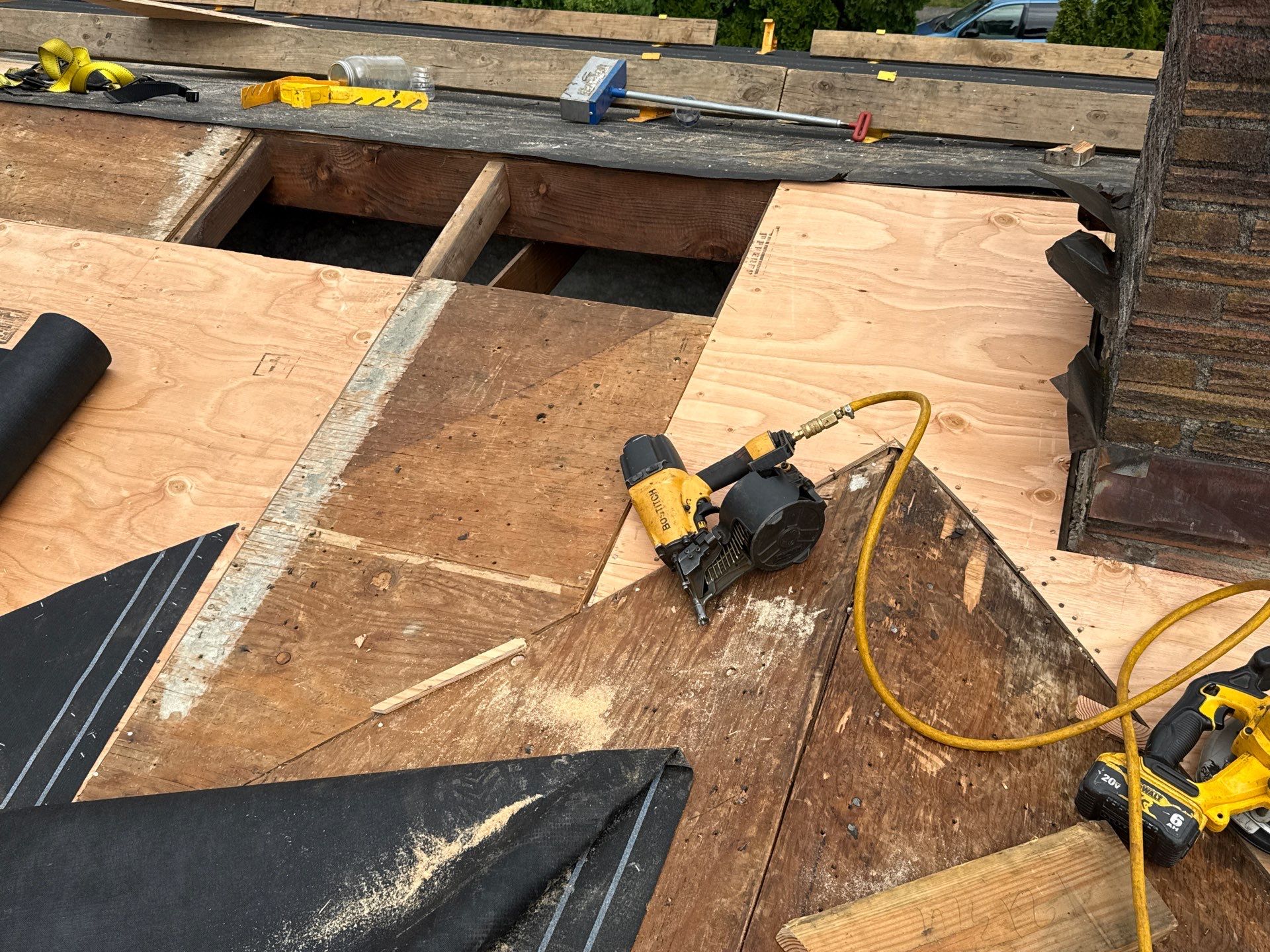 Project in Portland by Tom Leach Roofing