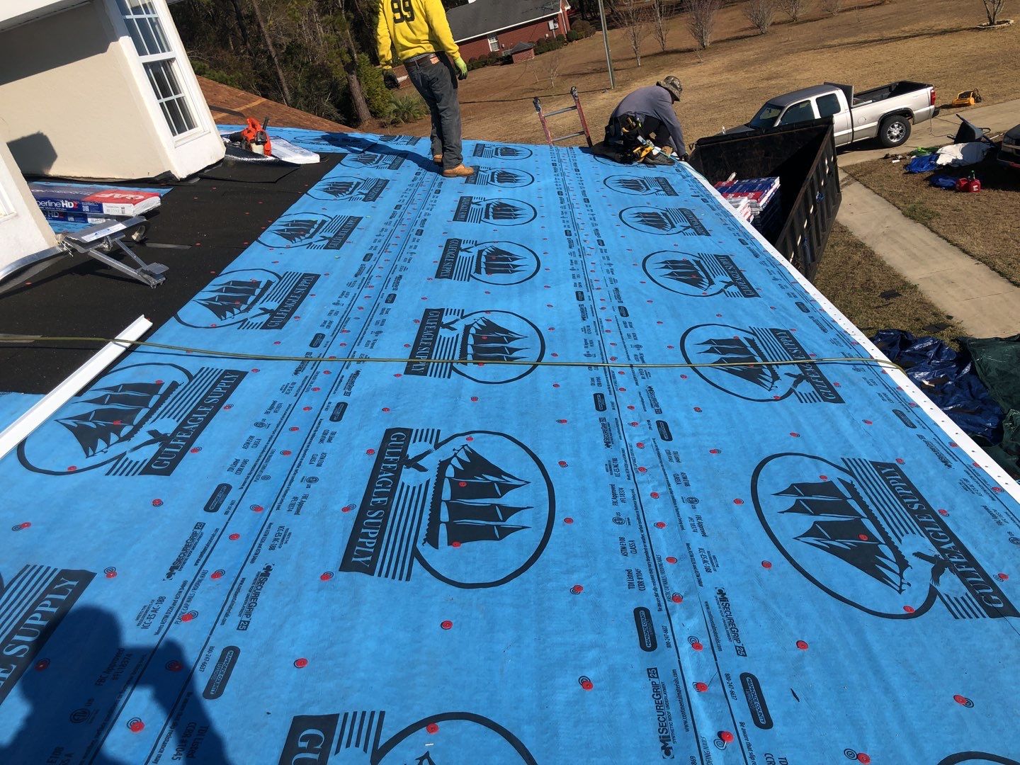 Residential Roofing Installation using Roof Replacement by American Roofing & Construction LLC