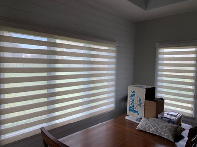 Residential Window Coverings using Banded Shades by Hunter Douglas