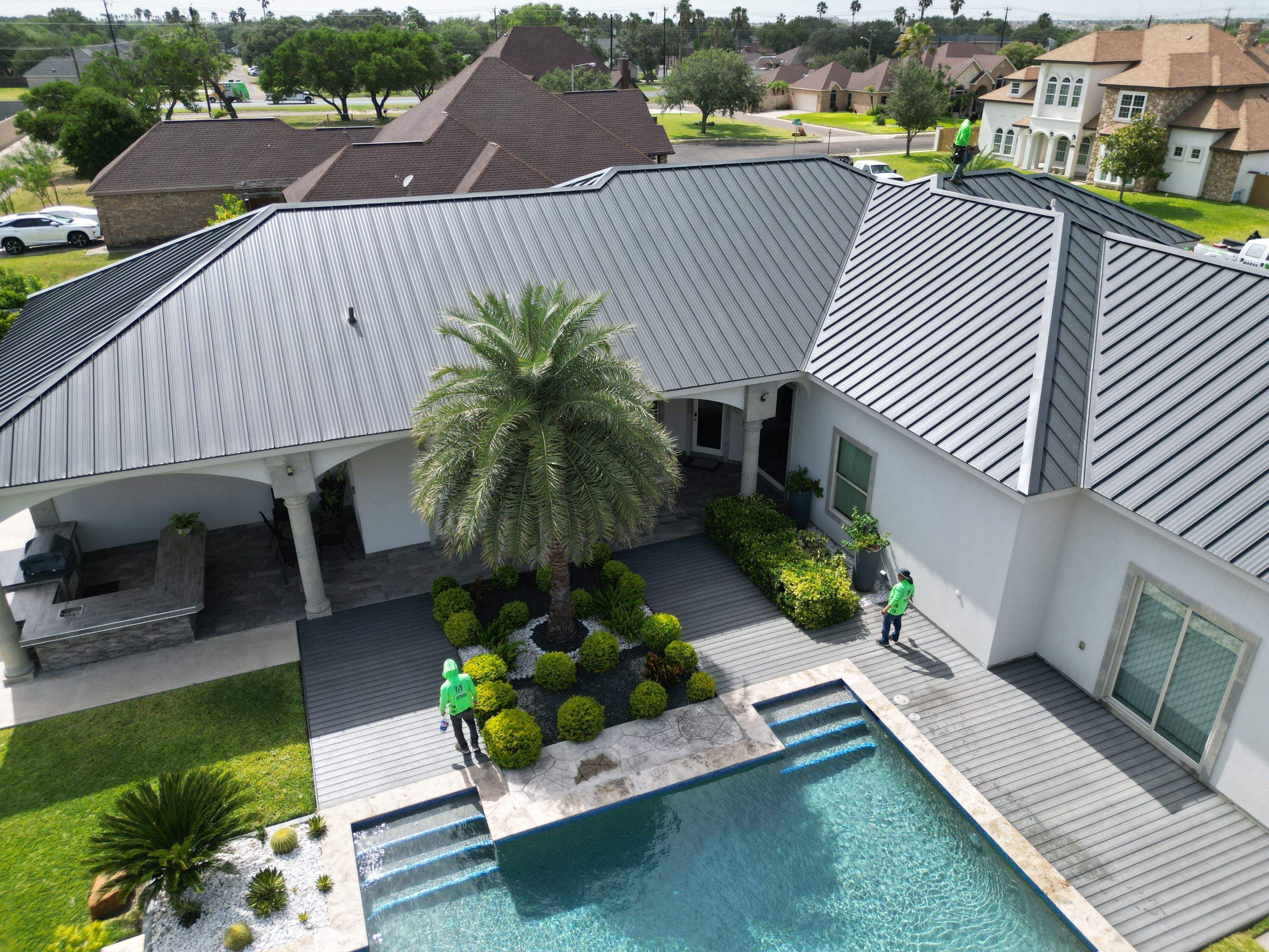 Project in Edinburg by Marva Roofing