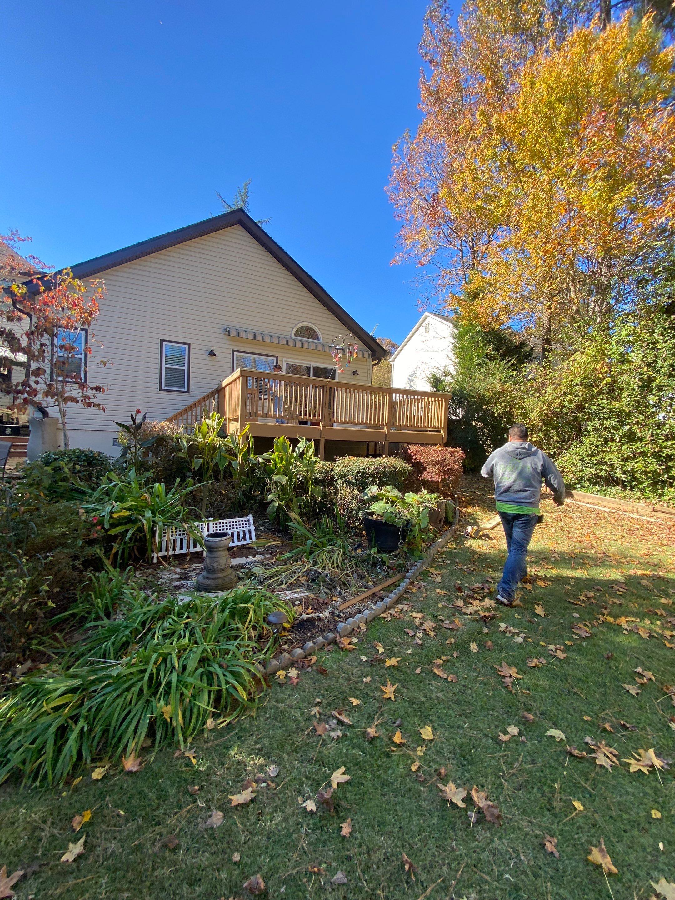 Custom Elevated Deck Construction and Refinishing in Marietta by Swift Home Renovations