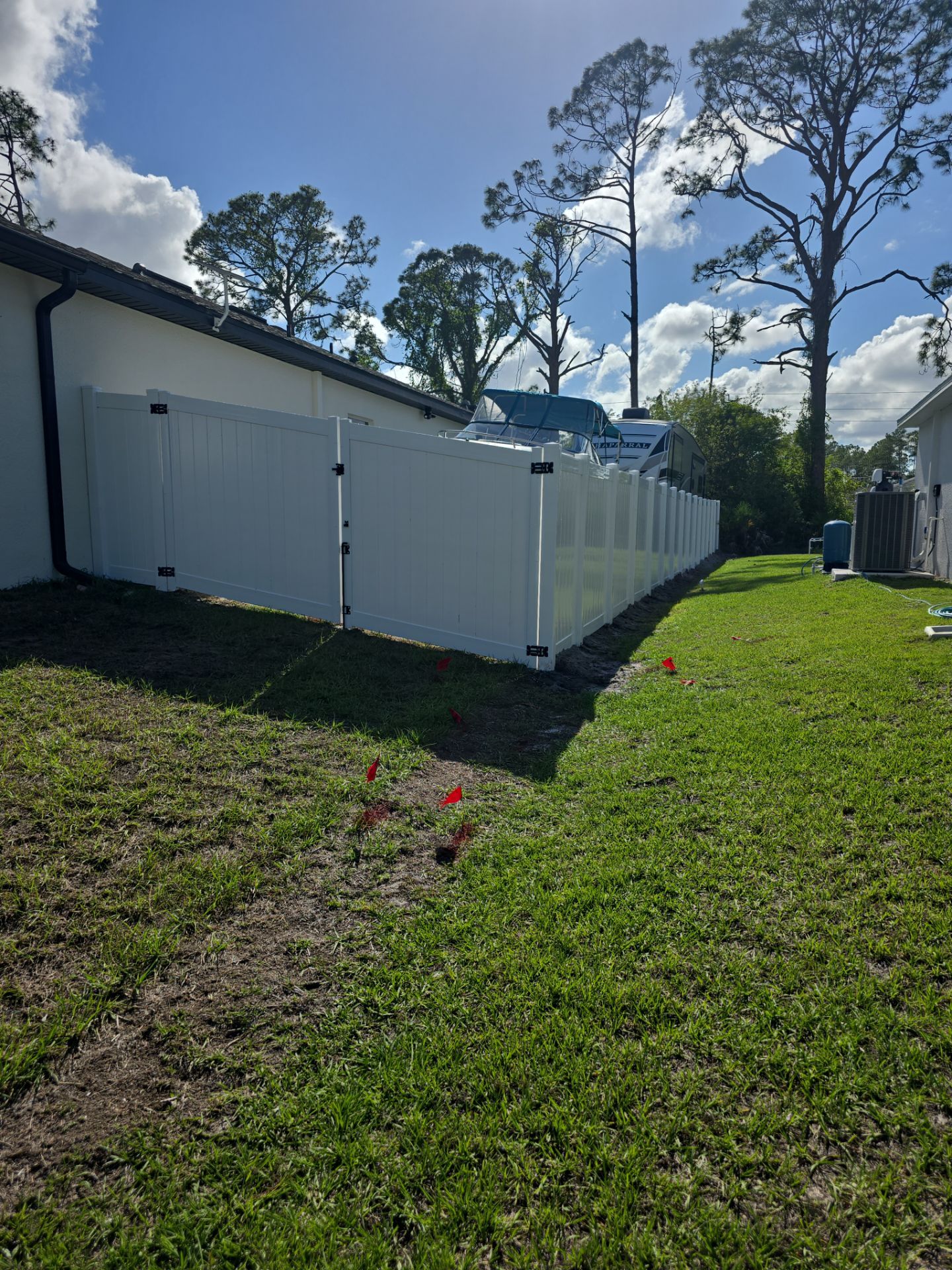 Vinyl Install in North Port by True Fence LLC