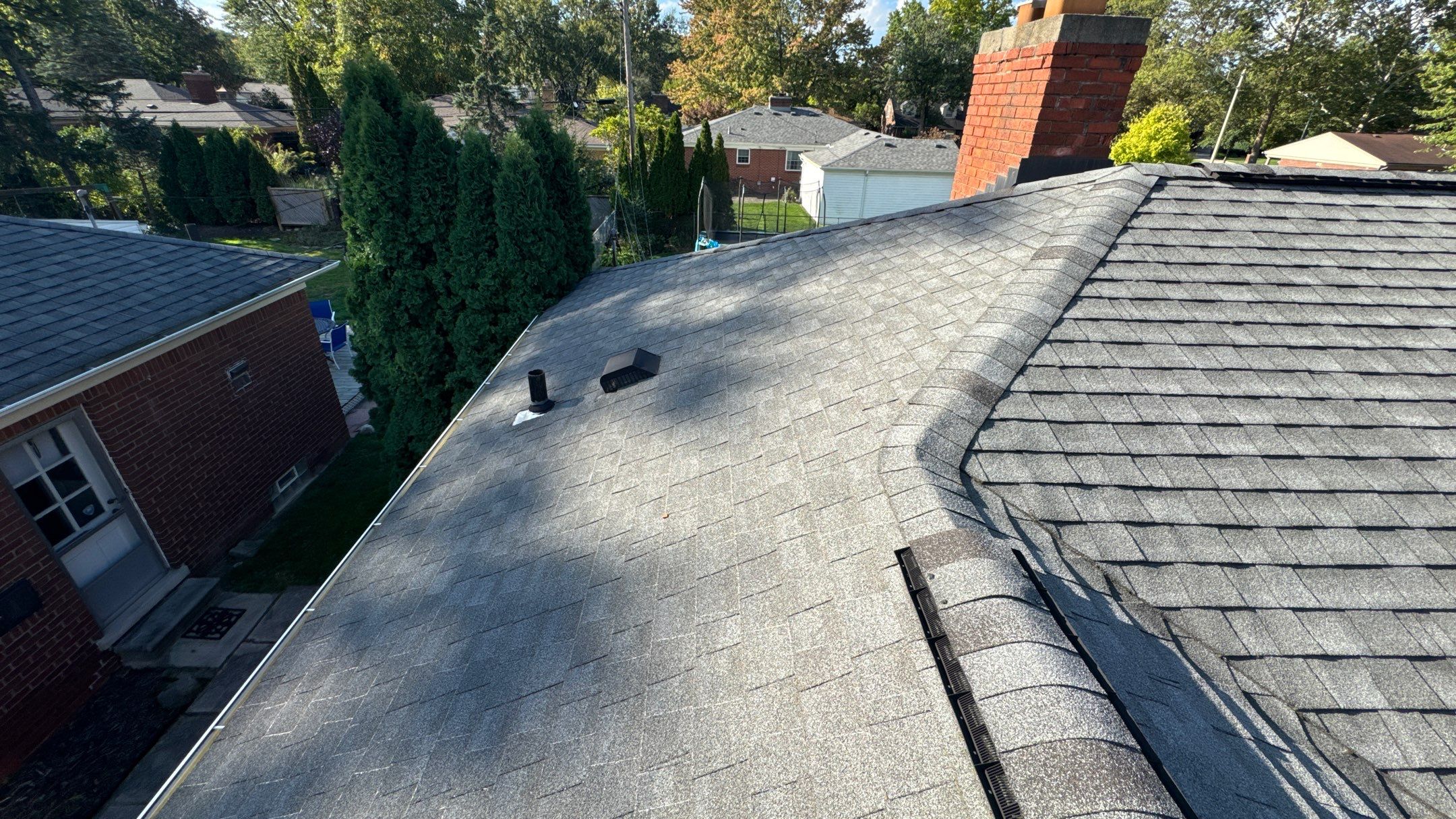 Roof Replacement using Owens Corning Onyx Black by 180 Contractors