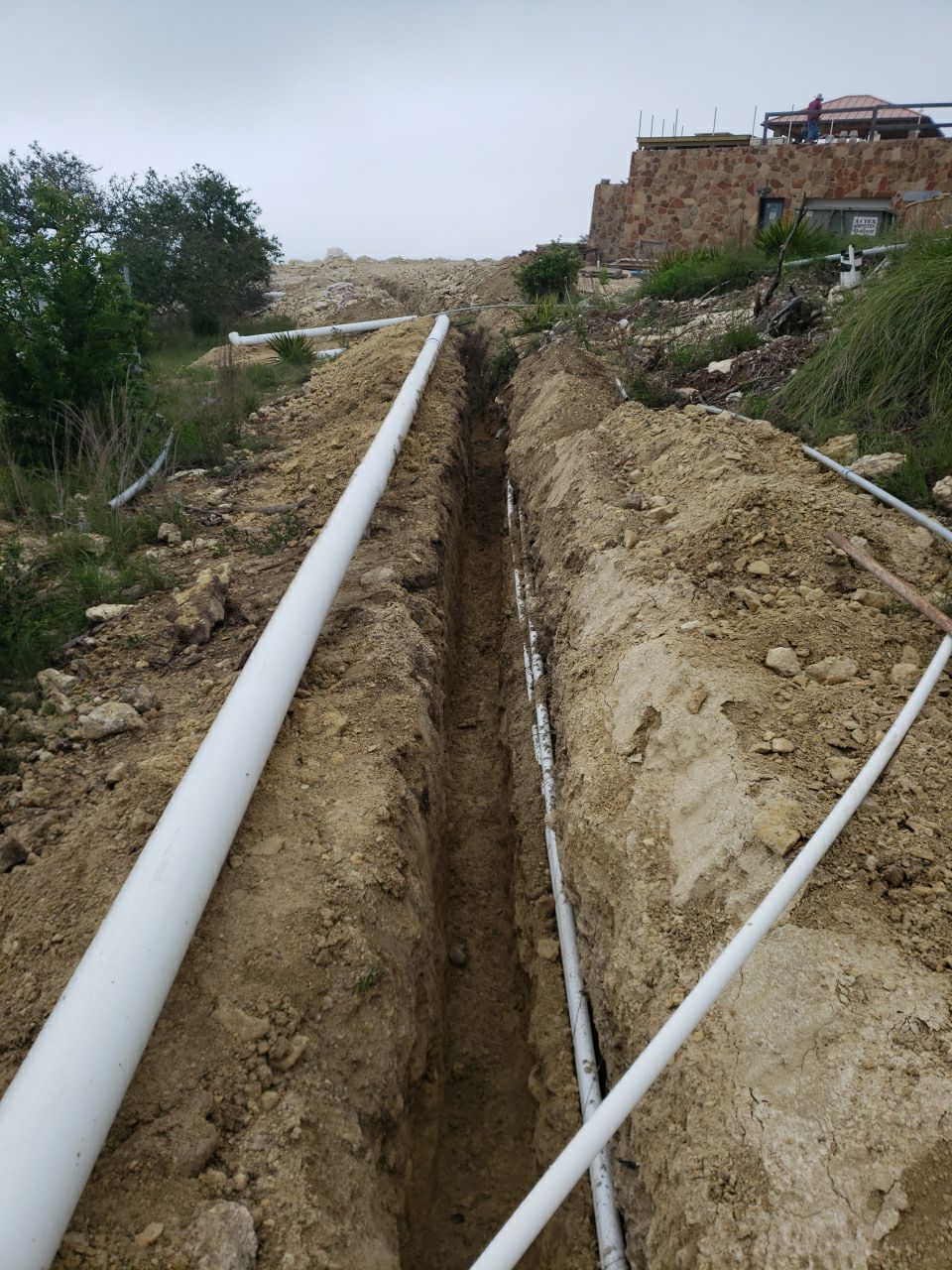 (2) 65,000 gal tanks in Dripping Springs by Cqure Water
