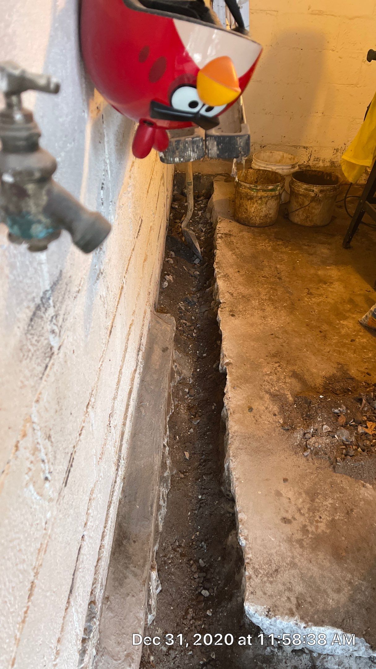 Interior French Drain Job in West Orange, NJ by Pure Service Pro, LLC 