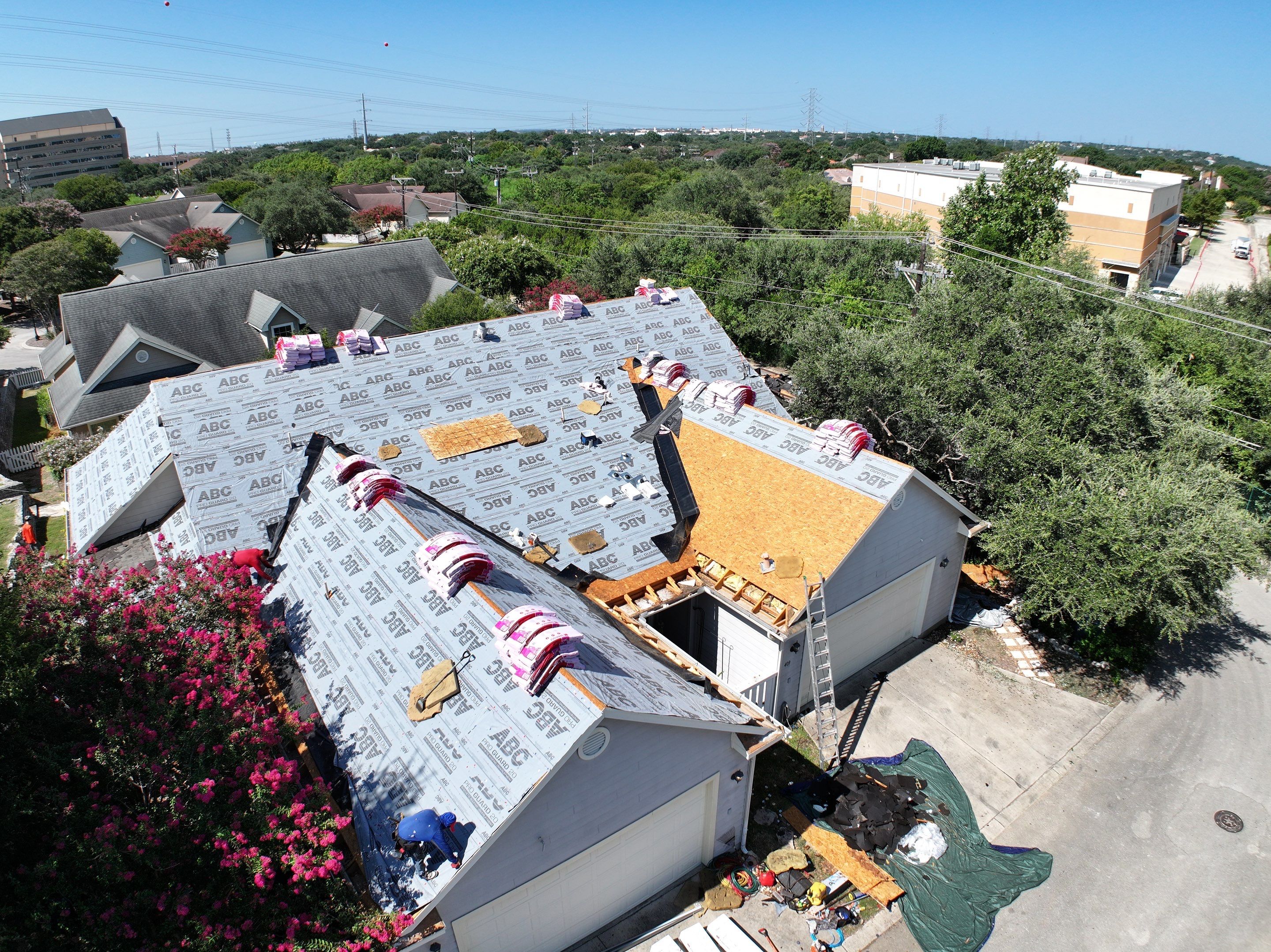 Residential Roof Replacement by Premier Roofing and Contracting