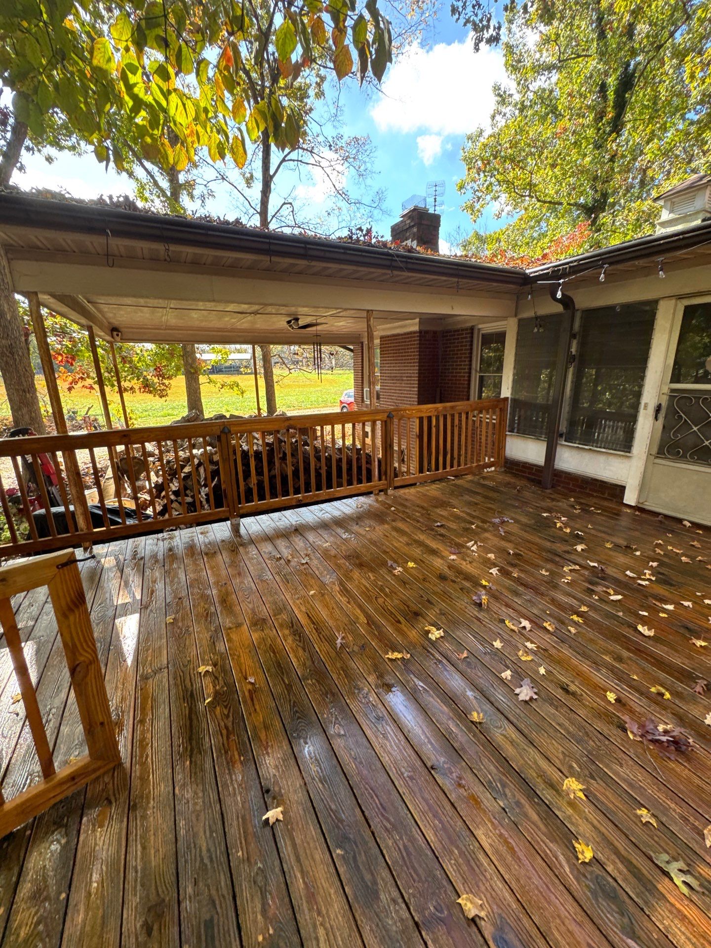 Weathered Deck using Wood Sealant by DuraSeal