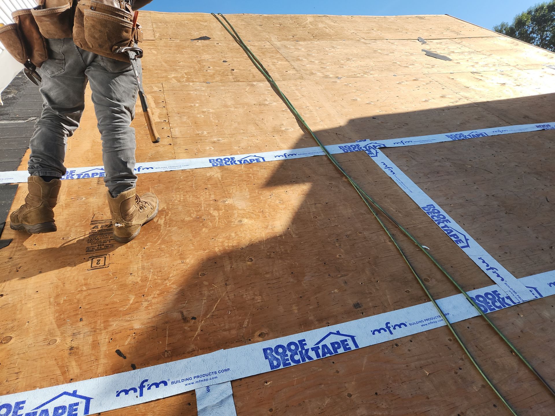 Residential Roofing Installation using Owens Corning TruDefinition Duration AR - Driftwood by A Plus Exterior