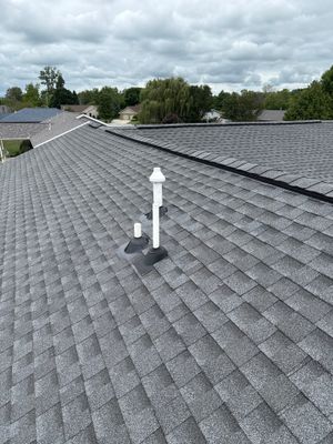 Residential Roofing Repair using GAF HDZ Pewter Gray