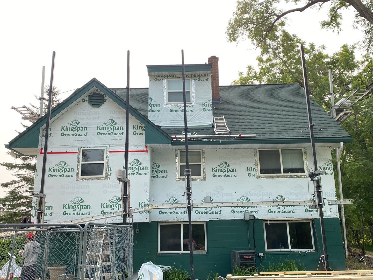 Full Exterior Restoration – Roof, Siding & Gutters | Insurance Approved | Hunter Green & Glacier White by First Impressions Exteriors