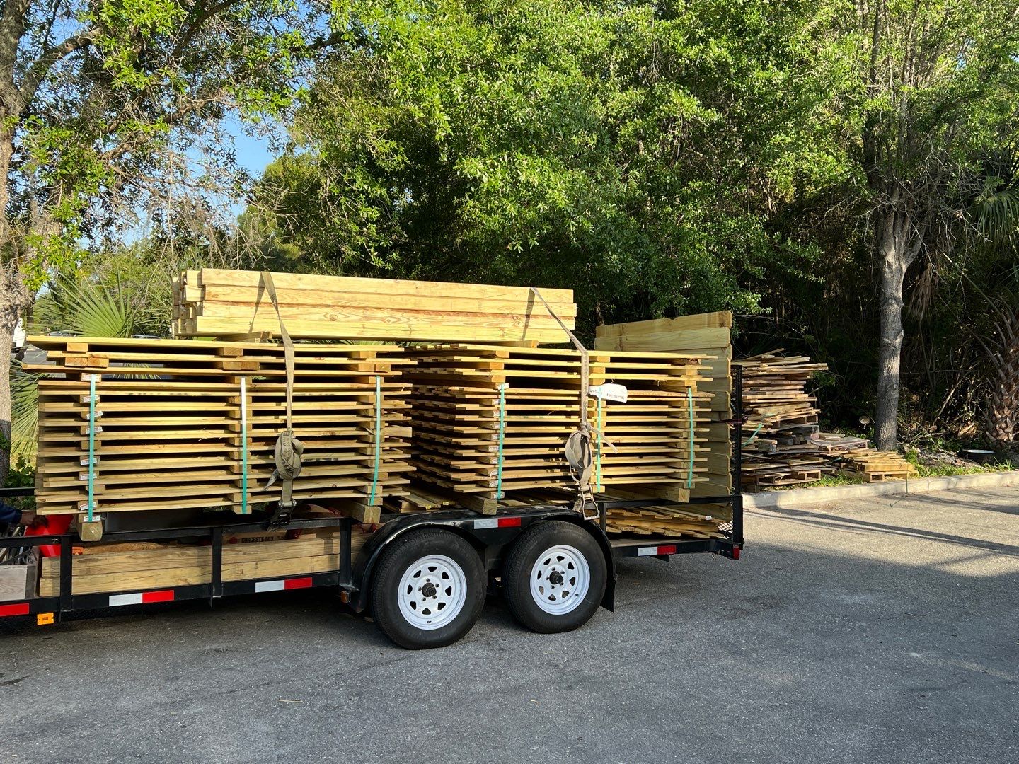 Sarasota, FL 6ft. Tall Treated Board on Board Privacy Fence  by Asap fence and gates, LLC