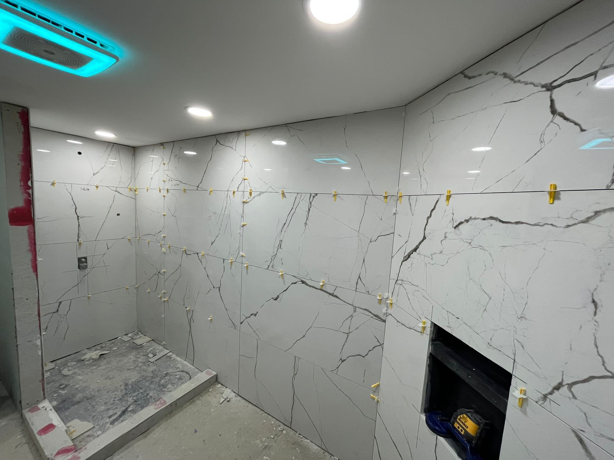 Bathroom Remodel using Tile by Home Concepts Construction