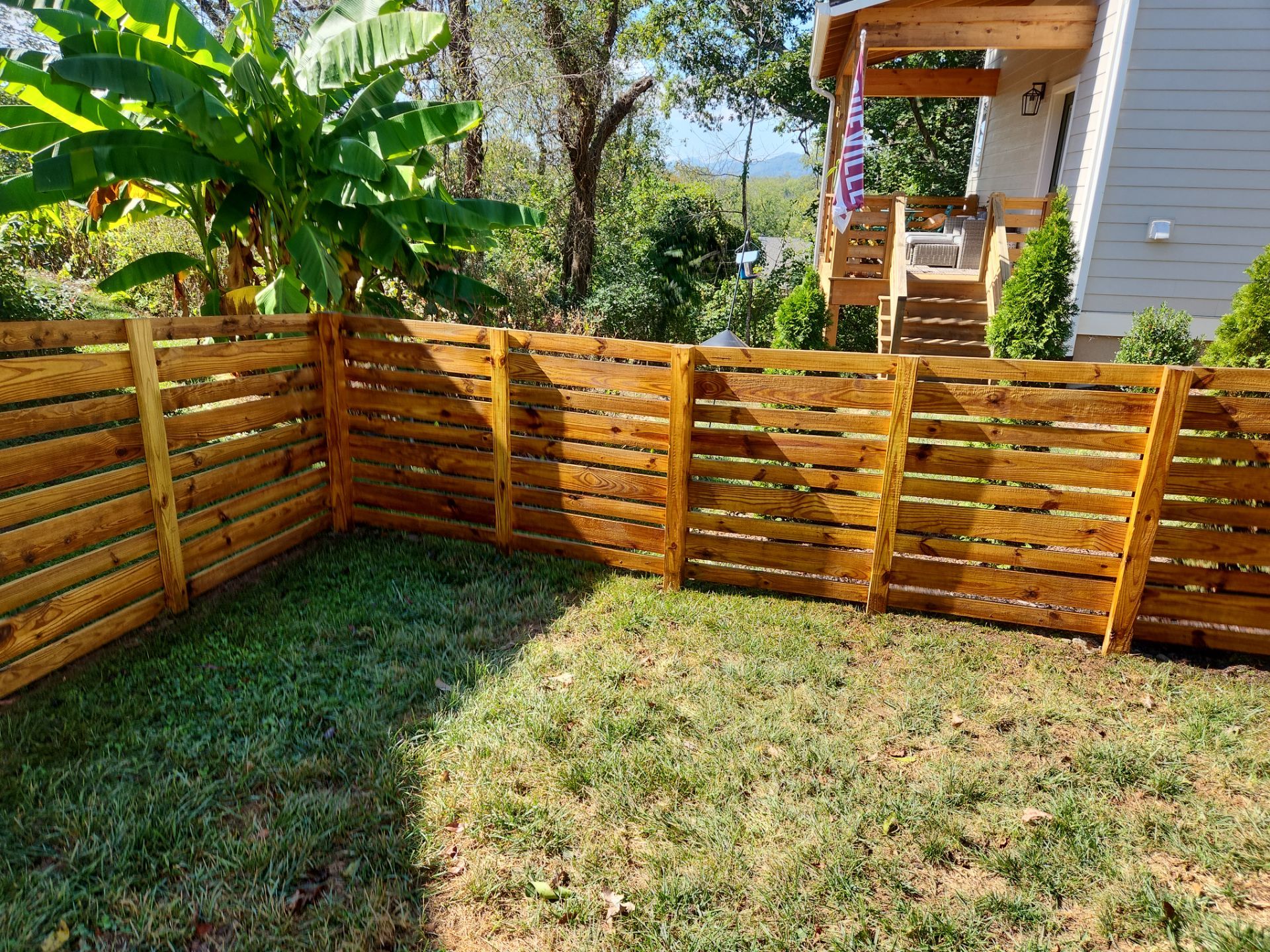 Deck and Fence using Wood Sealant by DuraSeal
