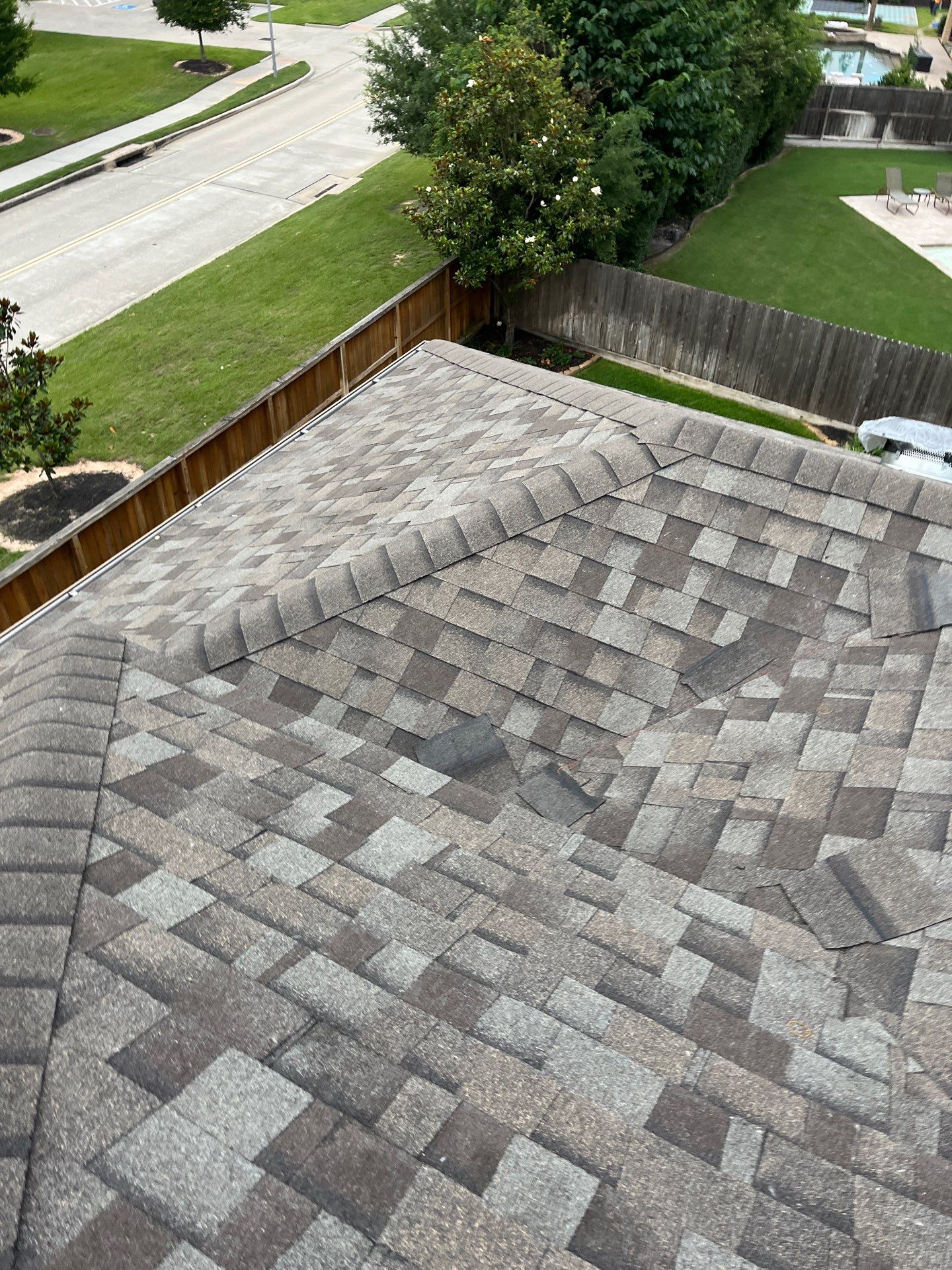 Residential Roofing Installation using Owen's Corning Duration (Lifetime) Shingles by Roof Repair Company