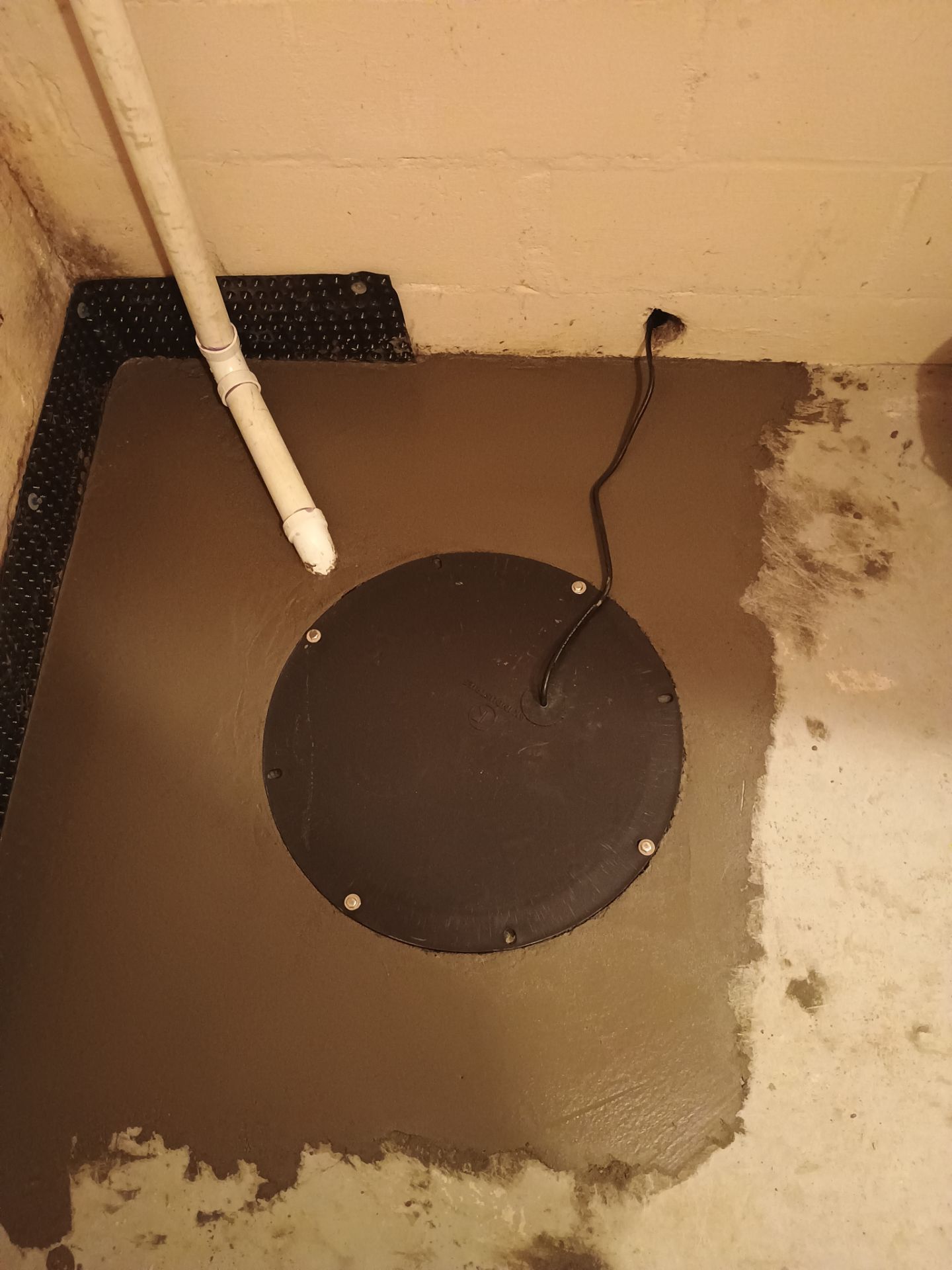 Sump Basin & Discharge Completion in St. Paul, MN by Waterproofing Northeast