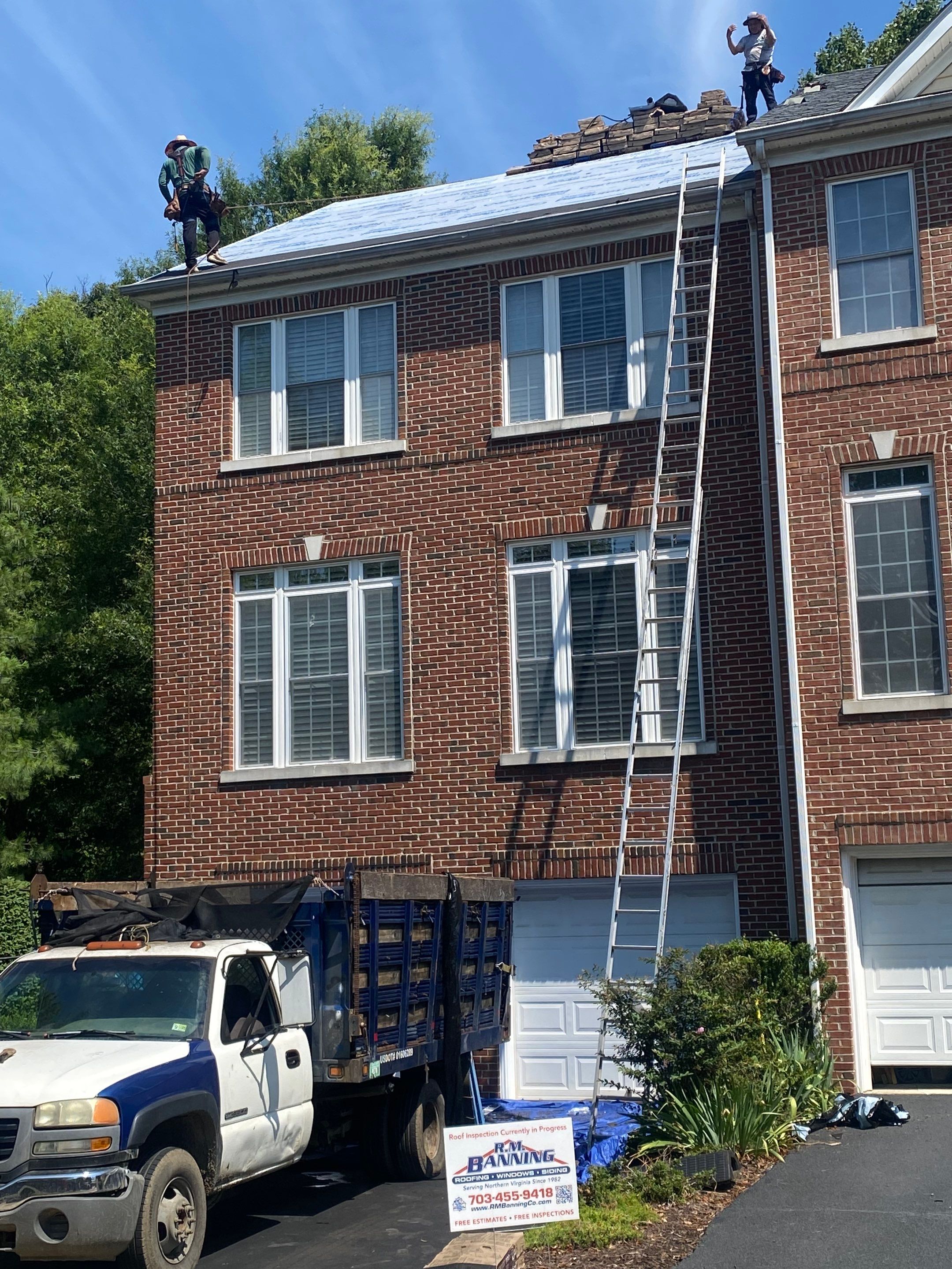 Fairfax: Residential Roof Installation with CertainTeed Landmark PRO in Max Def Moire Black by RM Banning, Inc.