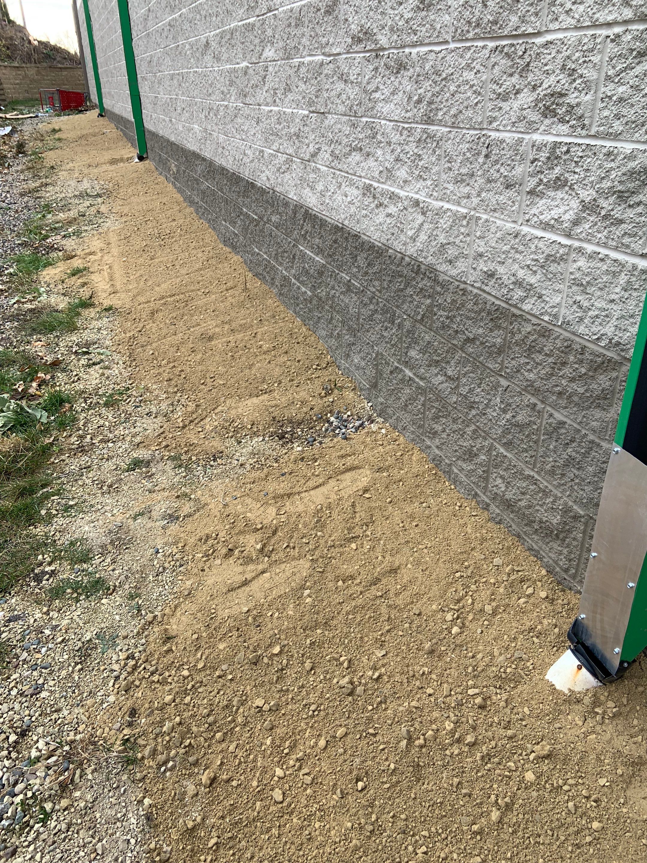 French Drain Installation – Fridley Dollar Tree by Waterproofing Northeast