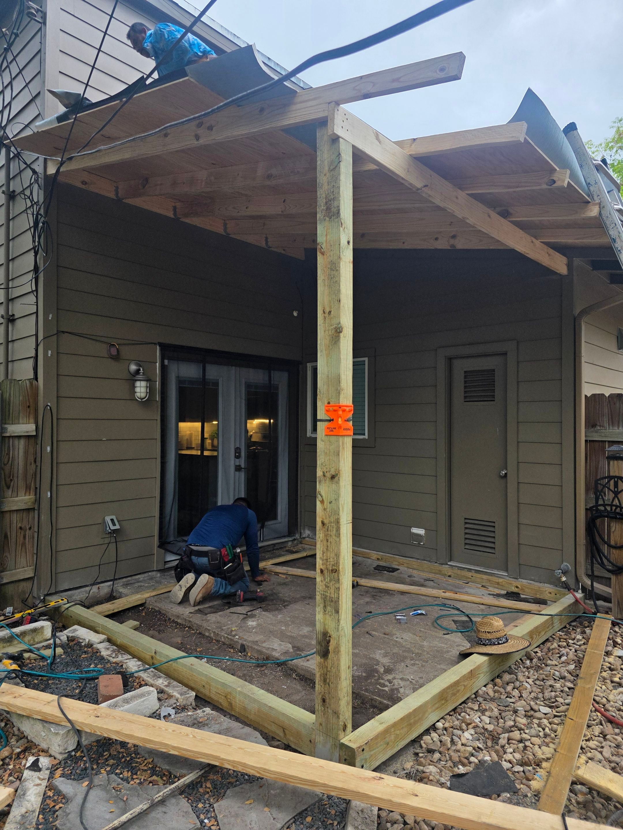 Matched porch by REPS OF TEXAS